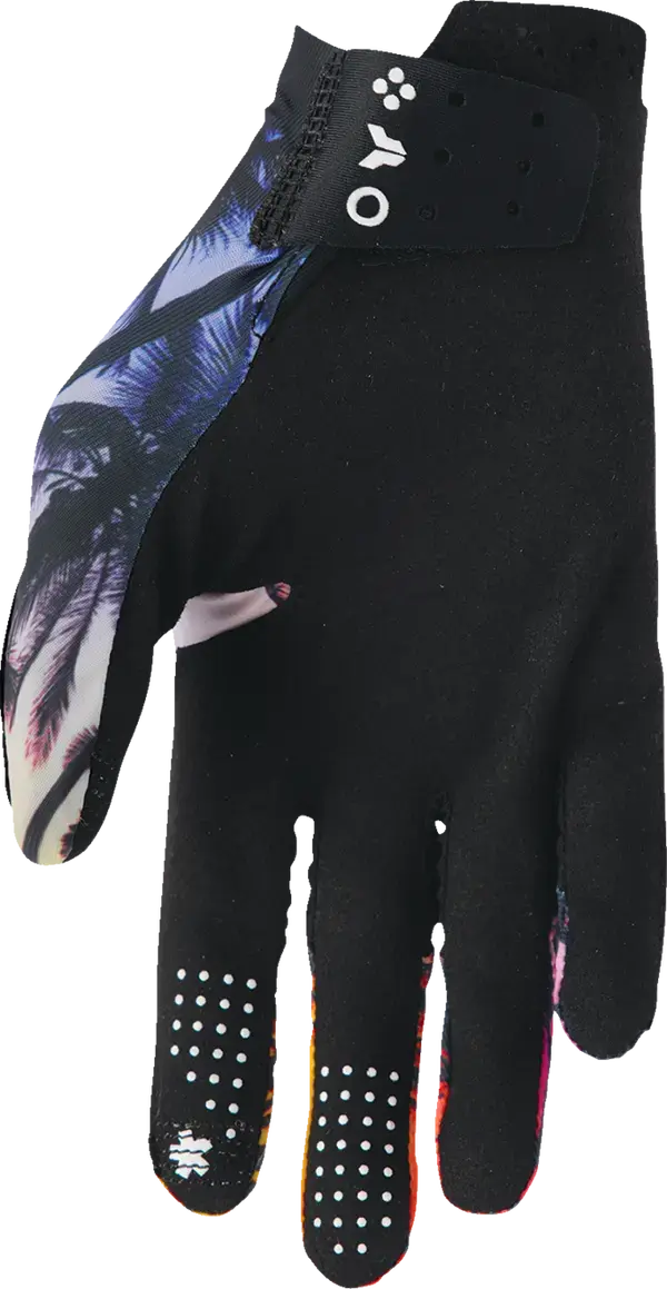 Thor Sportmode Palms Textile Gloves Black - FREE UK Shipping, FREE 365 Day Returns | Moto Central