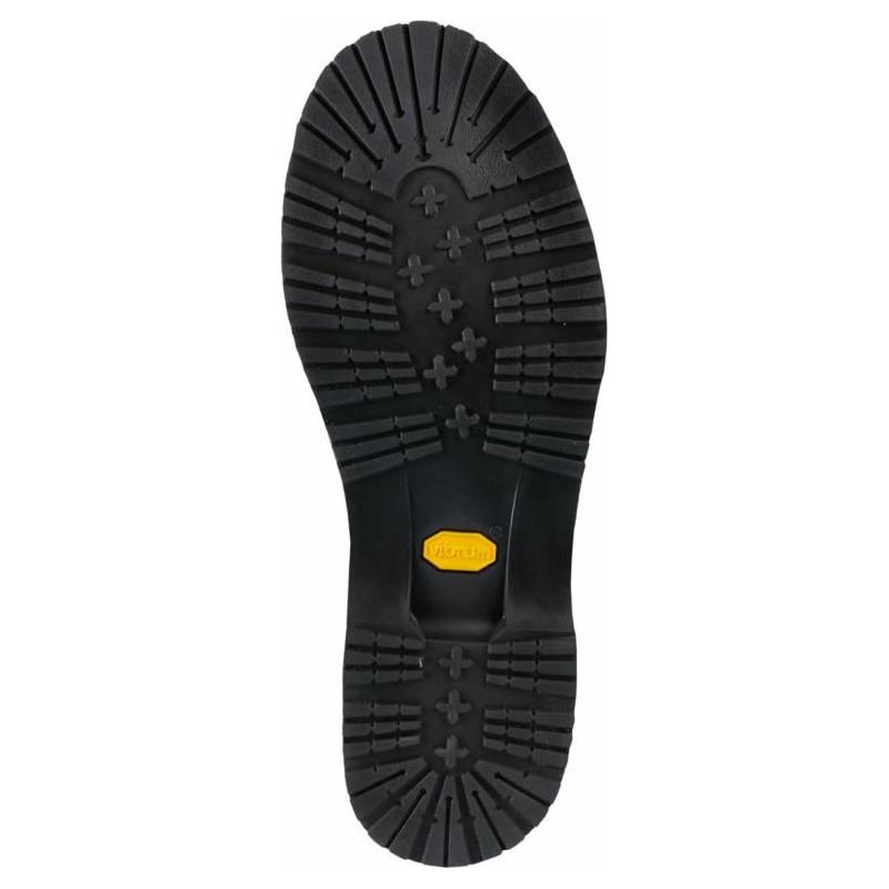 Falco Ranger Leather / Textile Boots Black – outsole view