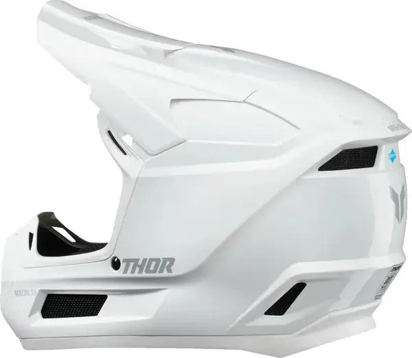 Thor Fleet Youth Whiteout Matt White - FREE UK Shipping, FREE 365 Day Returns | Moto Central