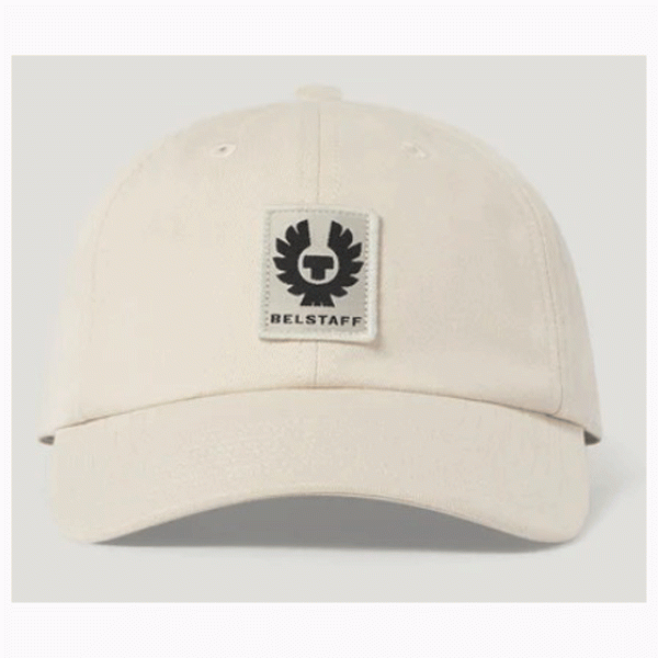 Belstaff Phoenix Logo Cap Silver Birch FREE UK Delivery, FREE 365 Day Returns | Moto Central