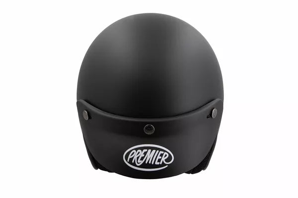 Premier Jet Classic U9 Helmet Peak Black FREE 365 Day Returns, FREE UK Delivery | Moto Central
