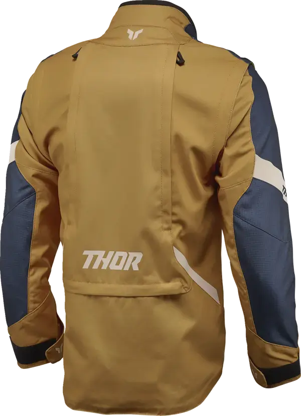 Thor Terrain Ladies Textile Jacket Brown / Midnight Blue - FREE UK Shipping, FREE 365 Day Returns | Moto Central