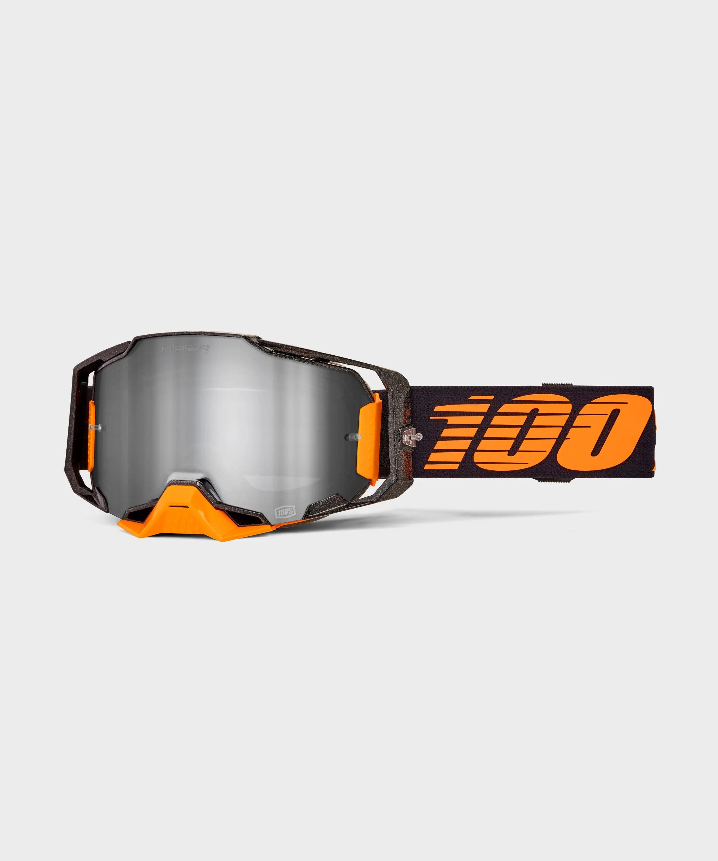 100% Armega Goggles Acosta HiPER Silver Mirror Lens - FREE UK Shipping, FREE 365 Day Returns | Moto Central