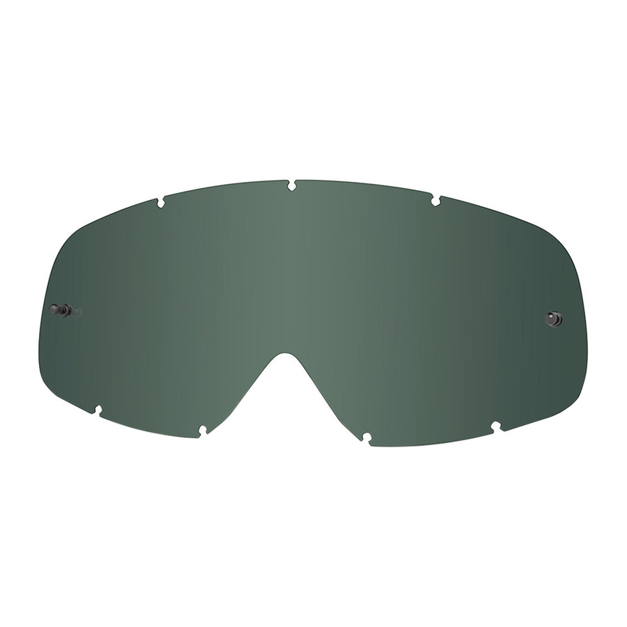 Oakley Crowbar MX Replacement Lens Dark Grey - FREE UK Shipping, FREE 365 Day Returns | Moto Central