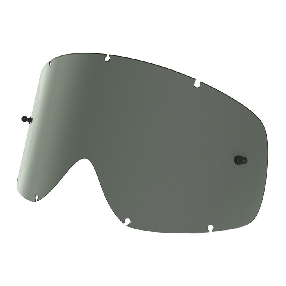Oakley O Frame XS MX Replacement Lens Dark Grey - FREE UK Shipping, FREE 365 Day Returns | Moto Central