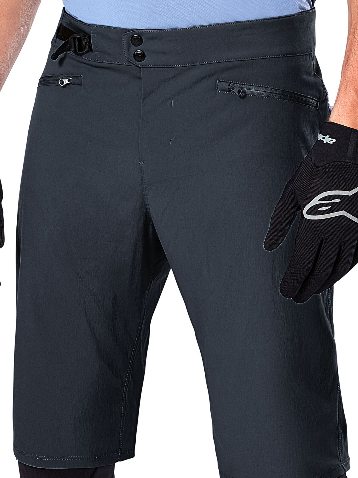 Alpinestars A-Dura Shorts Black - FREE UK Shipping, FREE 365 Day Returns | Moto Central