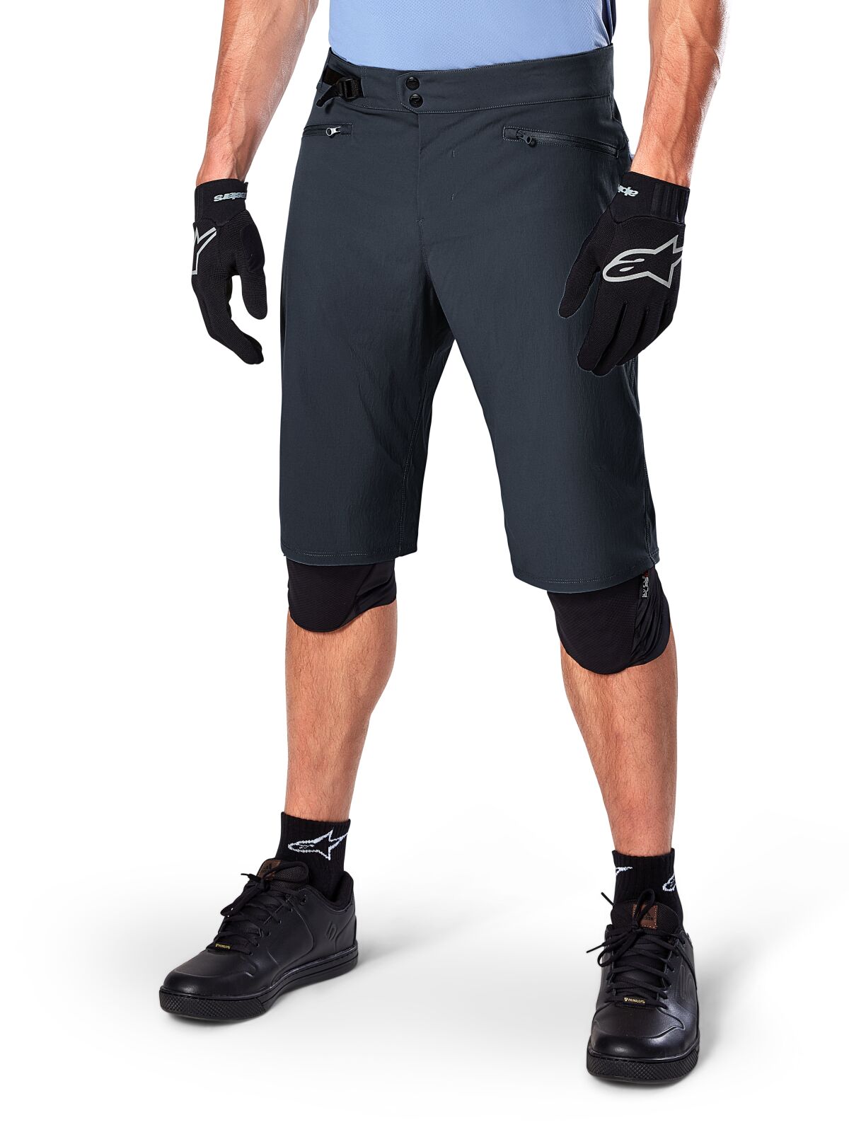 Alpinestars A-Dura Shorts Black - FREE UK Shipping, FREE 365 Day Returns | Moto Central