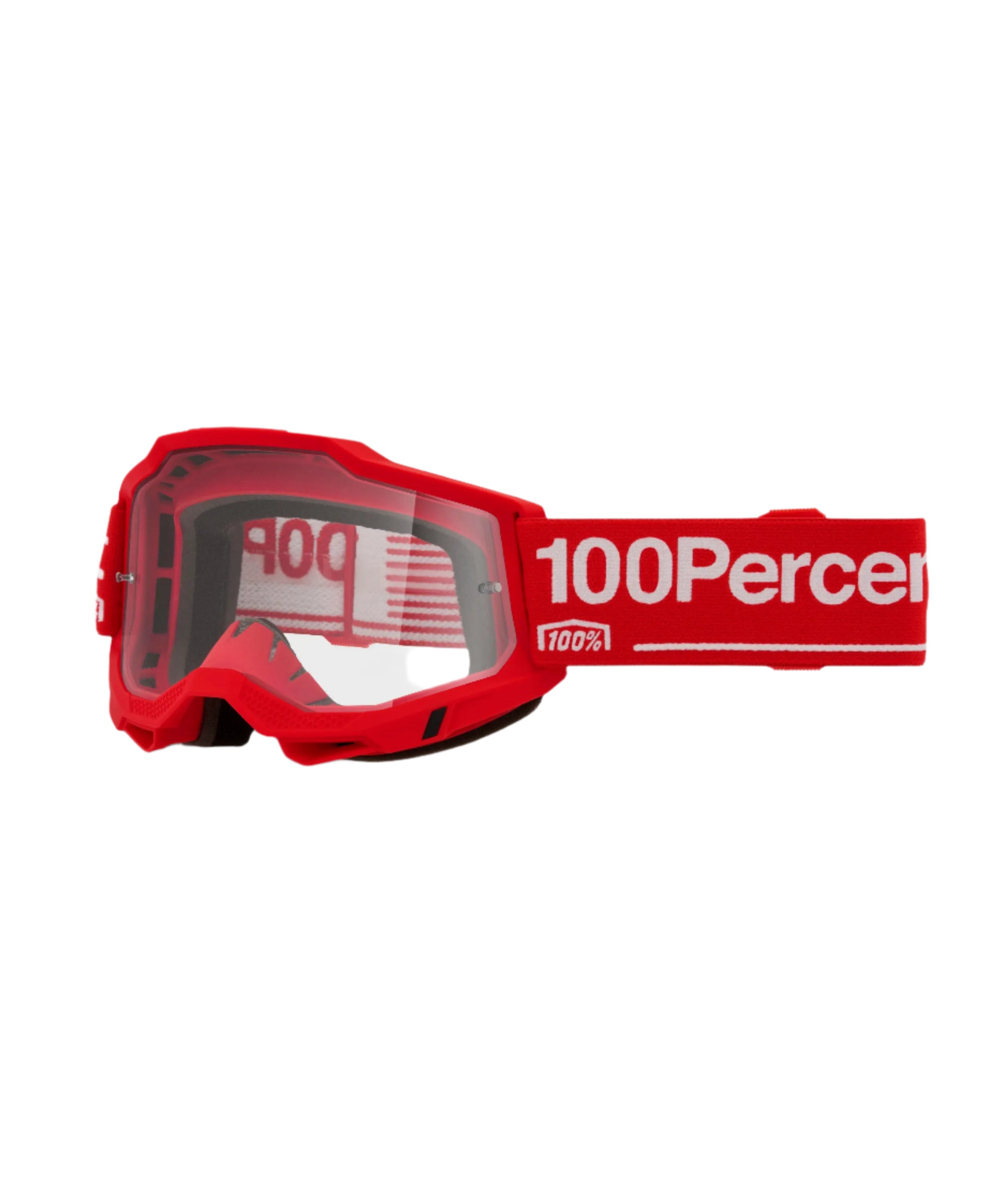 100% Accuri 2 Goggles Wolg / Clear Lens - FREE UK Shipping, FREE 365 Day Returns | Moto Central