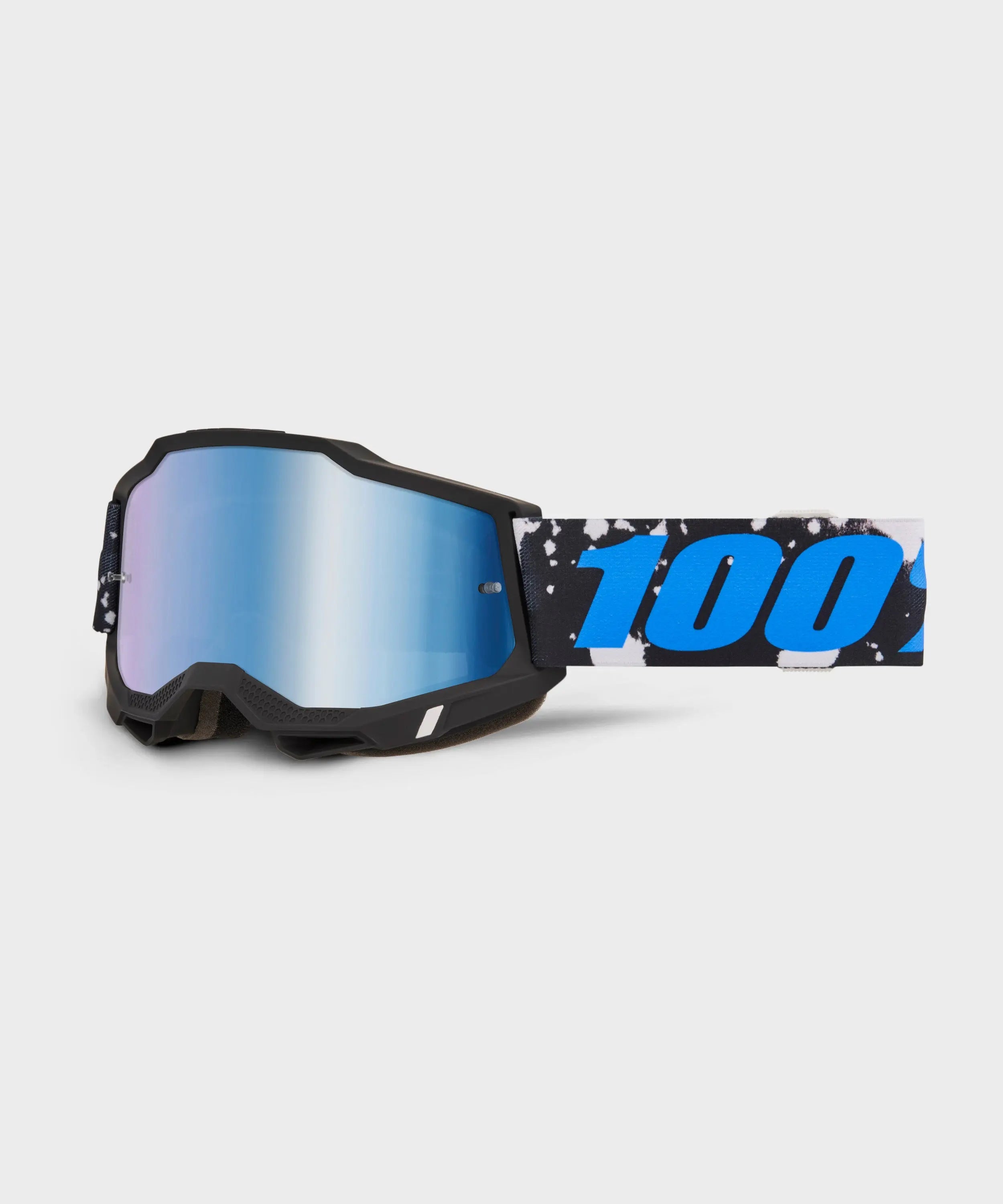 100% Accuri 2 Goggles Callisto / Mirror Blue Lens - FREE UK Shipping, FREE 365 Day Returns | Moto Central