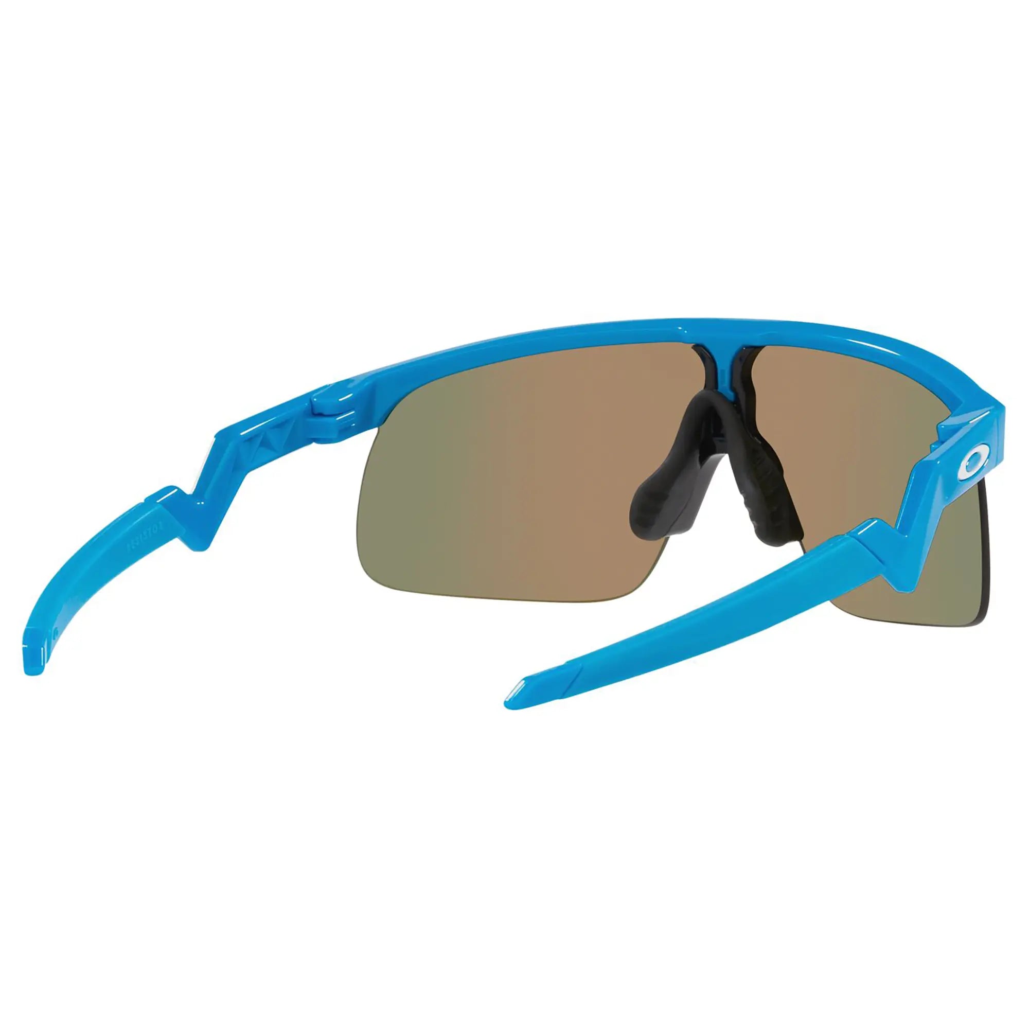 Oakley Resistor Youth Sunglasses Sky Blue / Prizm Ruby Lens - FREE UK Shipping, FREE 365 Day Returns | Moto Central