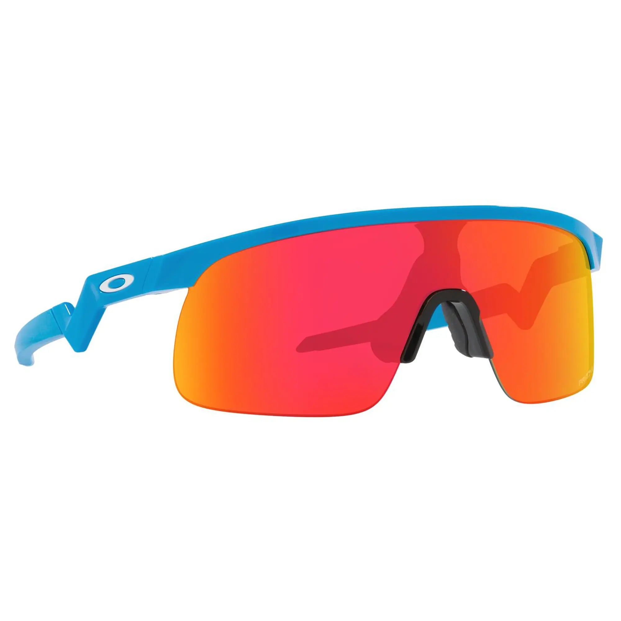 Oakley Resistor Youth Sunglasses Sky Blue / Prizm Ruby Lens - FREE UK Shipping, FREE 365 Day Returns | Moto Central