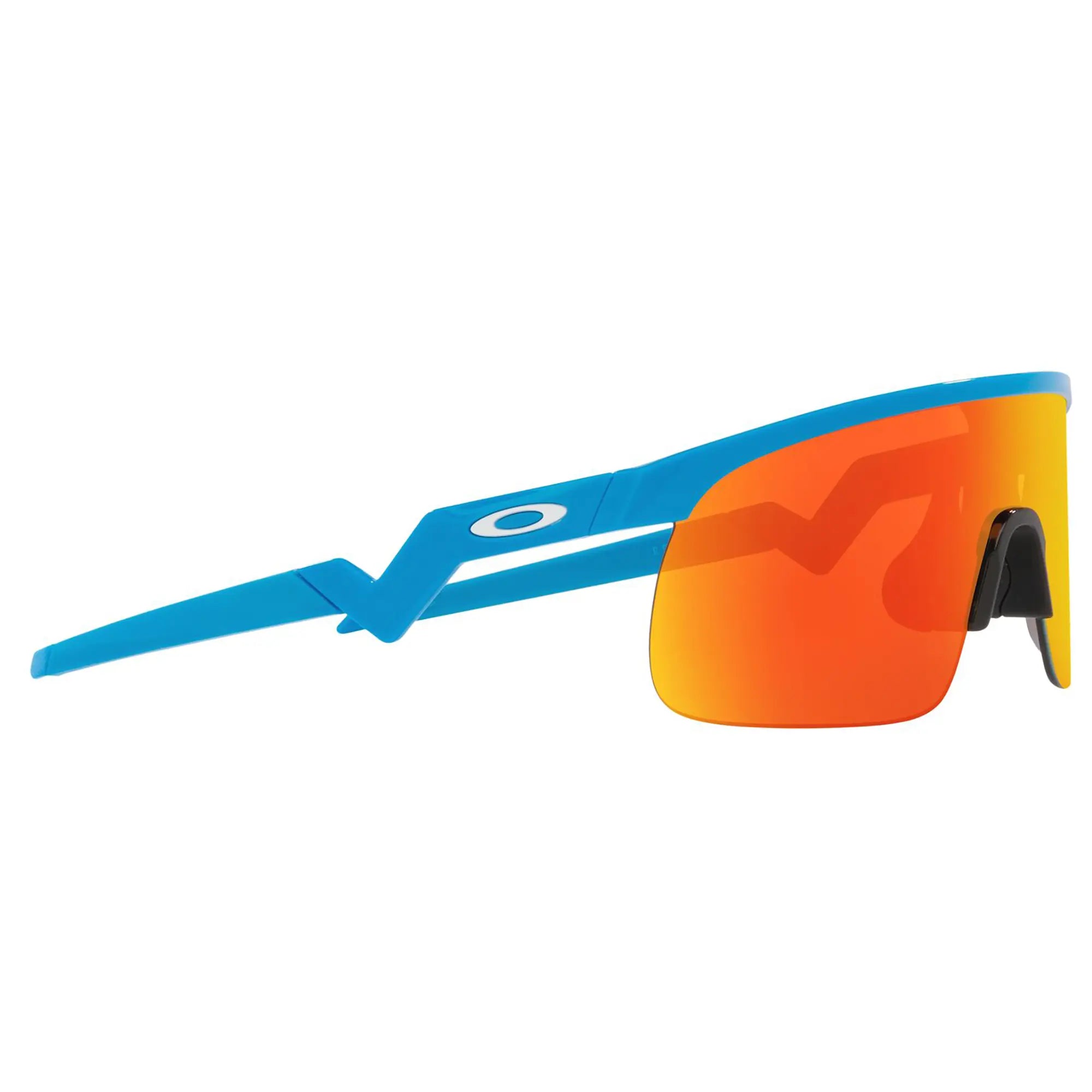 Oakley Resistor Youth Sunglasses Sky Blue / Prizm Ruby Lens - FREE UK Shipping, FREE 365 Day Returns | Moto Central