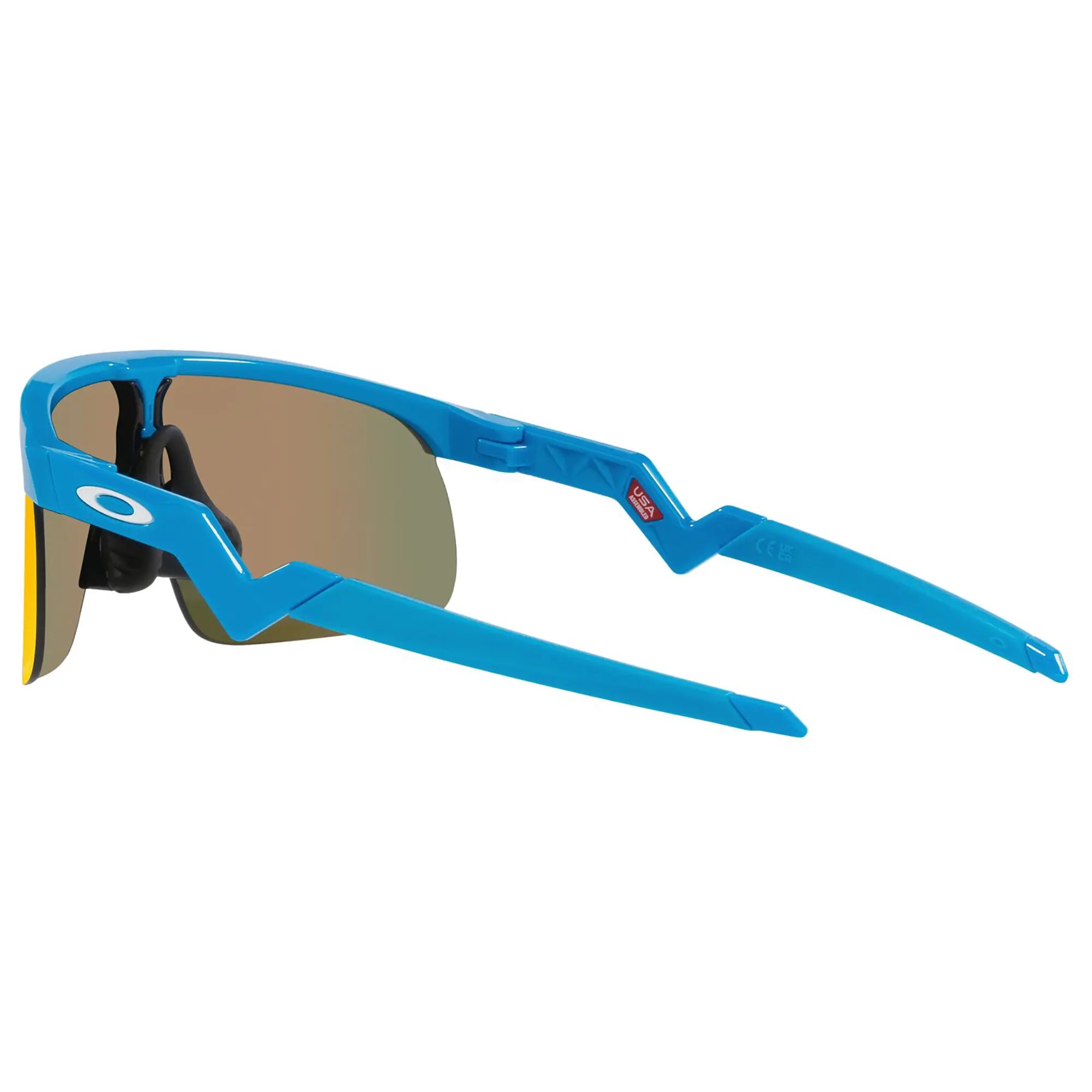 Oakley Resistor Youth Sunglasses Sky Blue / Prizm Ruby Lens - FREE UK Shipping, FREE 365 Day Returns | Moto Central