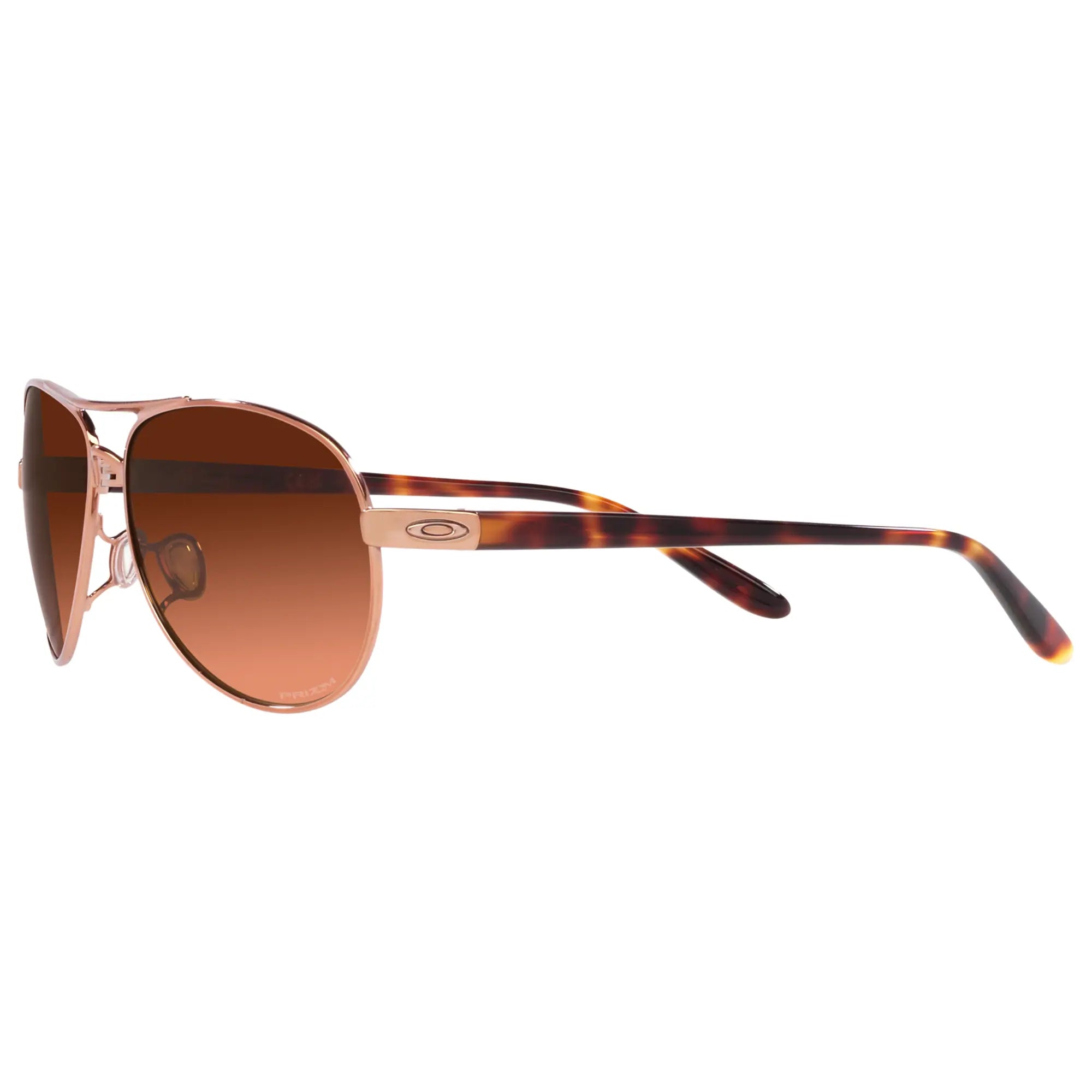 Oakley Feedback Ladies Sunglasses Rose Gold / Prizm Brown Gradient - FREE UK Shipping, FREE 365 Day Returns | Moto Central