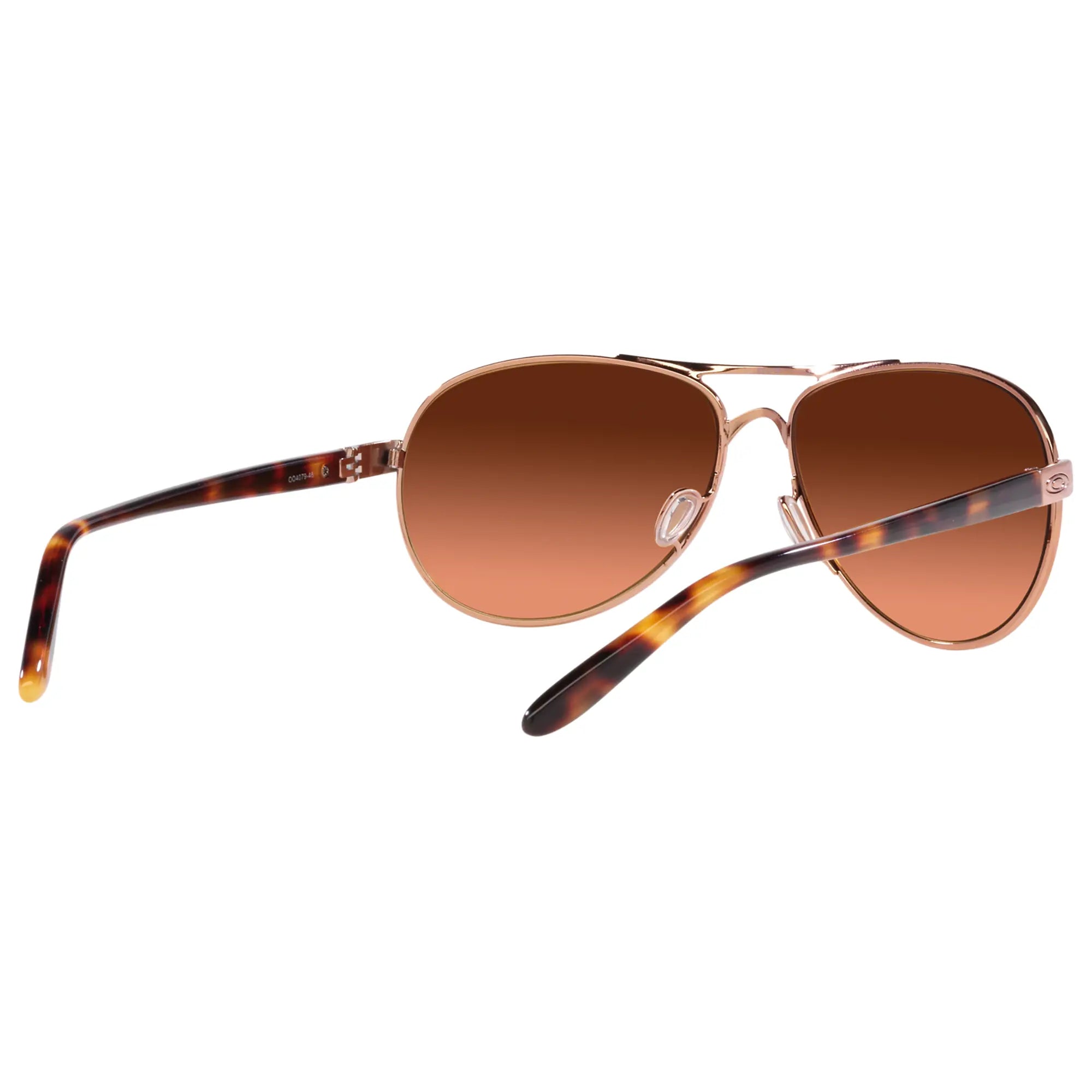 Oakley Feedback Ladies Sunglasses Rose Gold / Prizm Brown Gradient - FREE UK Shipping, FREE 365 Day Returns | Moto Central