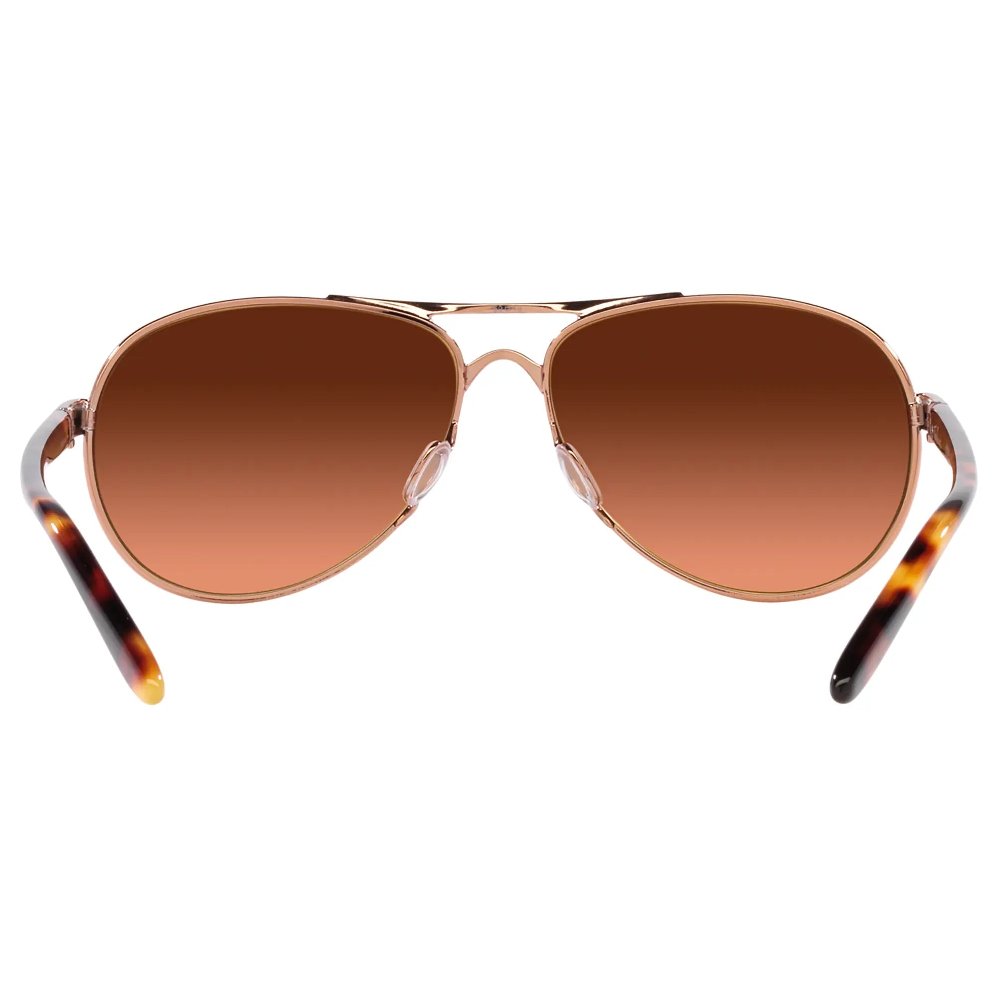 Oakley Feedback Ladies Sunglasses Rose Gold / Prizm Brown Gradient - FREE UK Shipping, FREE 365 Day Returns | Moto Central