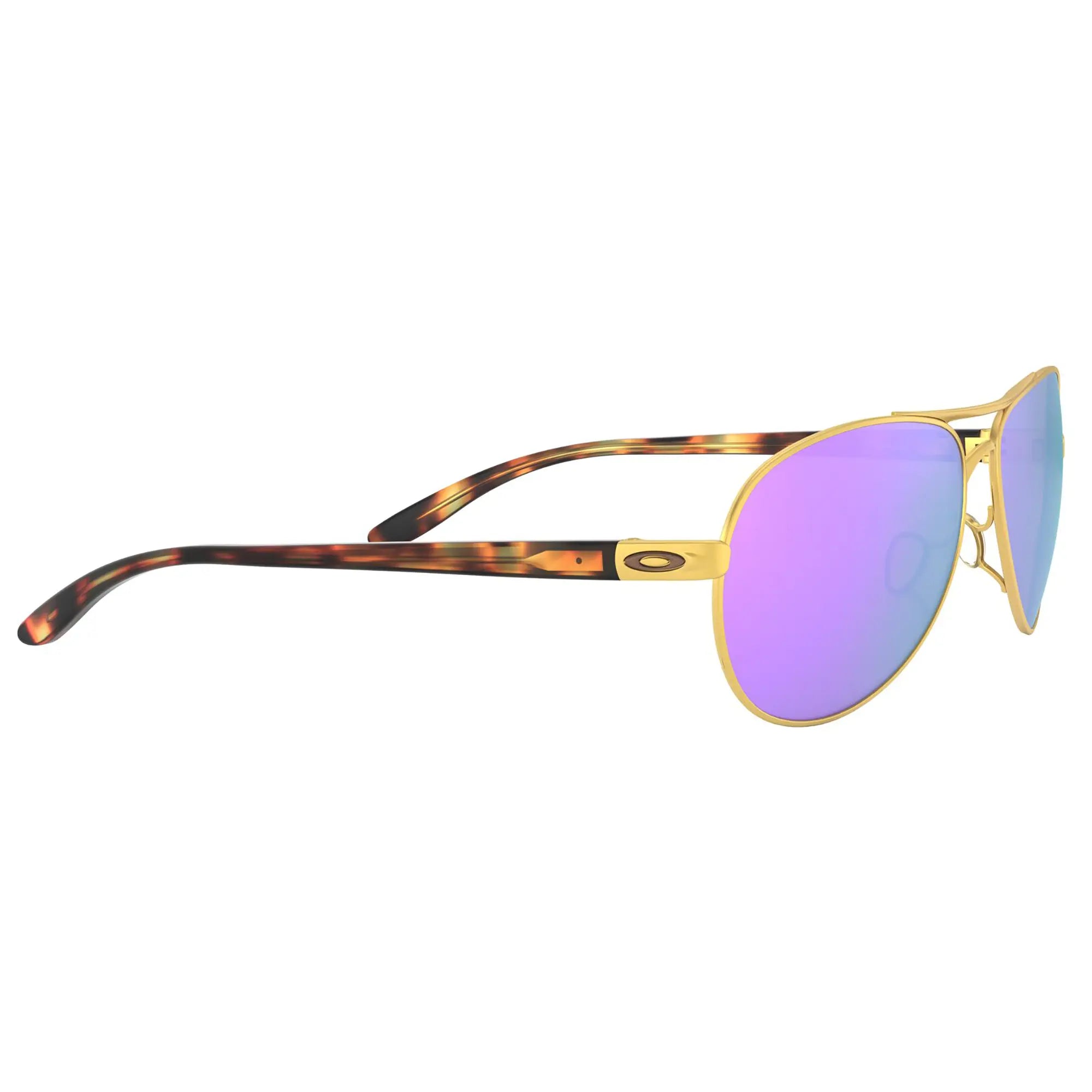Oakley Feedback Ladies Sunglasses Satin Gold / Prizm Violet Polarized Lens - FREE UK Shipping, FREE 365 Day Returns | Moto Central