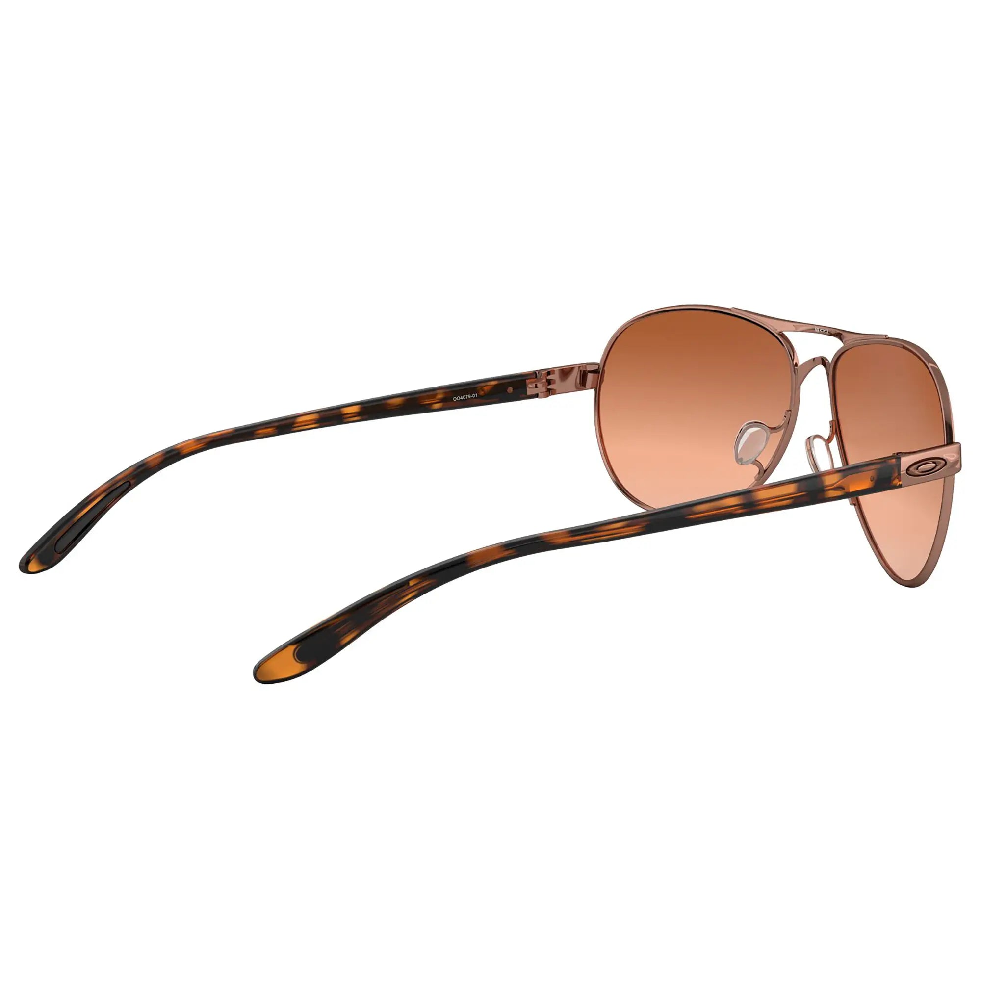Oakley Feedback Ladies Sunglasses Rose Gold / VR50 Brown Gradient Lens - FREE UK Shipping, FREE 365 Day Returns | Moto Central