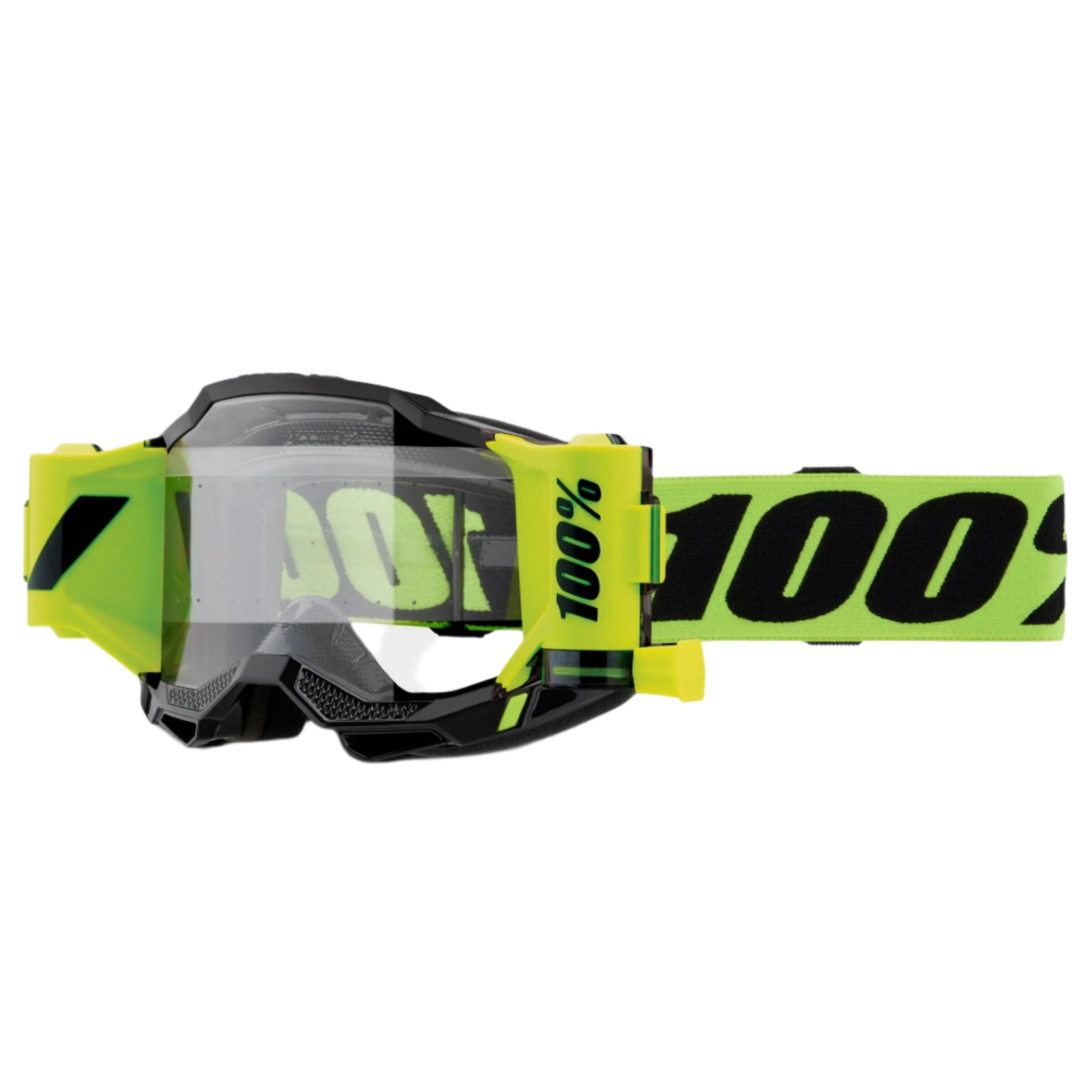 100% Accuri 2 Forecast Goggles Neon Yellow - FREE UK Shipping, FREE 365 Day Returns | Moto Central