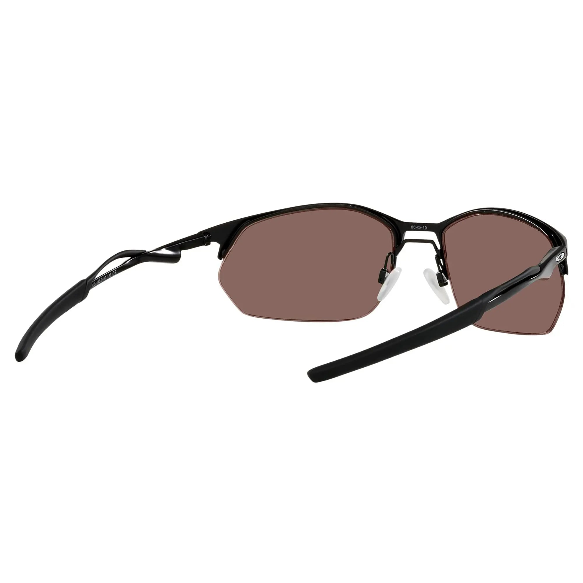 Oakley Wire Tap 2.0 Sunglasses Satin Black / Prizm Sapphire Lens - FREE UK Shipping, FREE 365 Day Returns | Moto Central