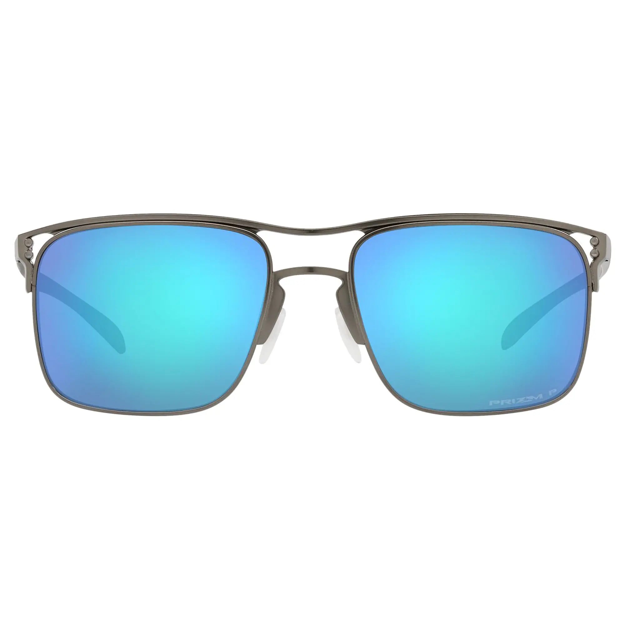 Oakley Holbrook Ti Sunglasses Matt Gunmetal / Prizm Sapphire Polar - FREE UK Shipping, FREE 365 Day Returns | Moto Central