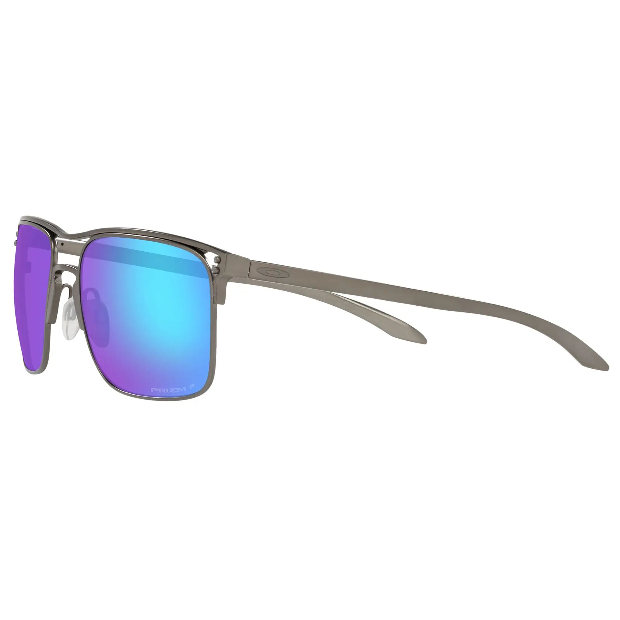 Oakley Holbrook Ti Sunglasses Matt Gunmetal / Prizm Sapphire Polar - FREE UK Shipping, FREE 365 Day Returns | Moto Central