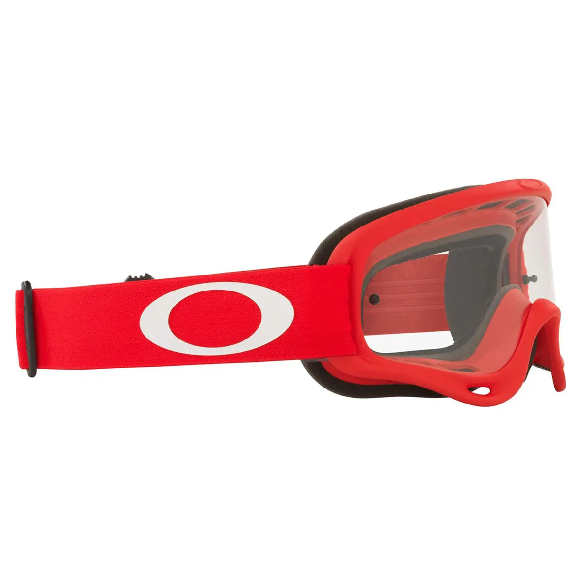 Oakley O Frame MX Goggles Moto Red / Clear - FREE UK Shipping, FREE 365 Day Returns | Moto Central