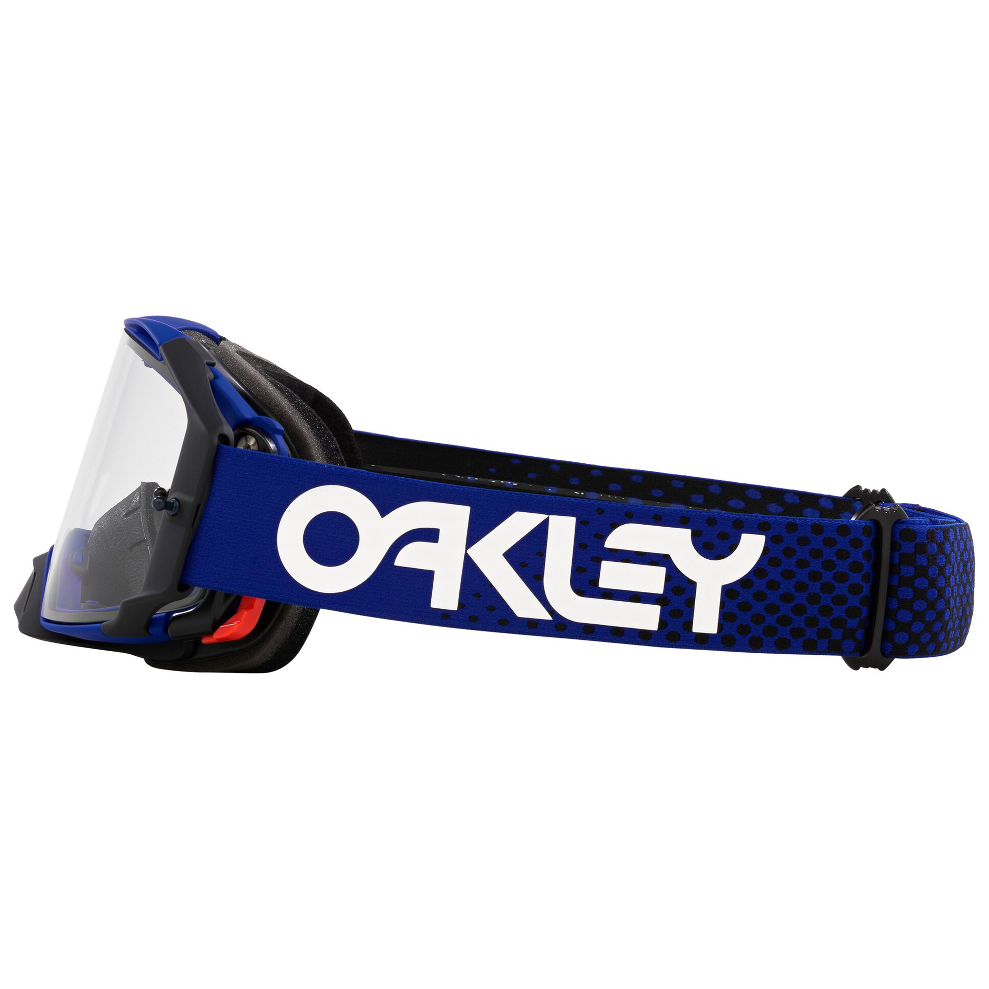 Oakley Airbrake Moto B1B MX Goggles Blue / Clear - FREE UK Shipping, FREE 365 Day Returns | Moto Central