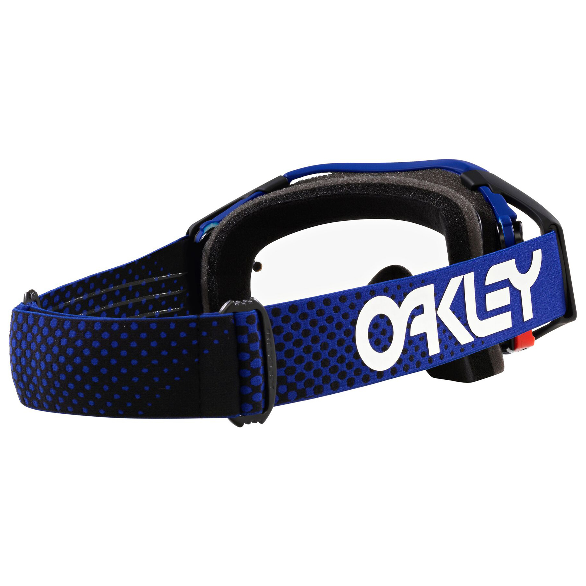 Oakley Airbrake Moto B1B MX Goggles Blue / Clear - FREE UK Shipping, FREE 365 Day Returns | Moto Central