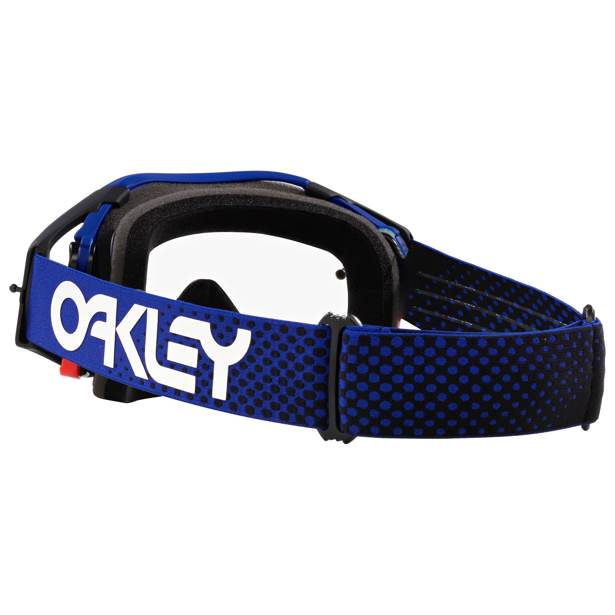 Oakley Airbrake Moto B1B MX Goggles Blue / Clear - FREE UK Shipping, FREE 365 Day Returns | Moto Central