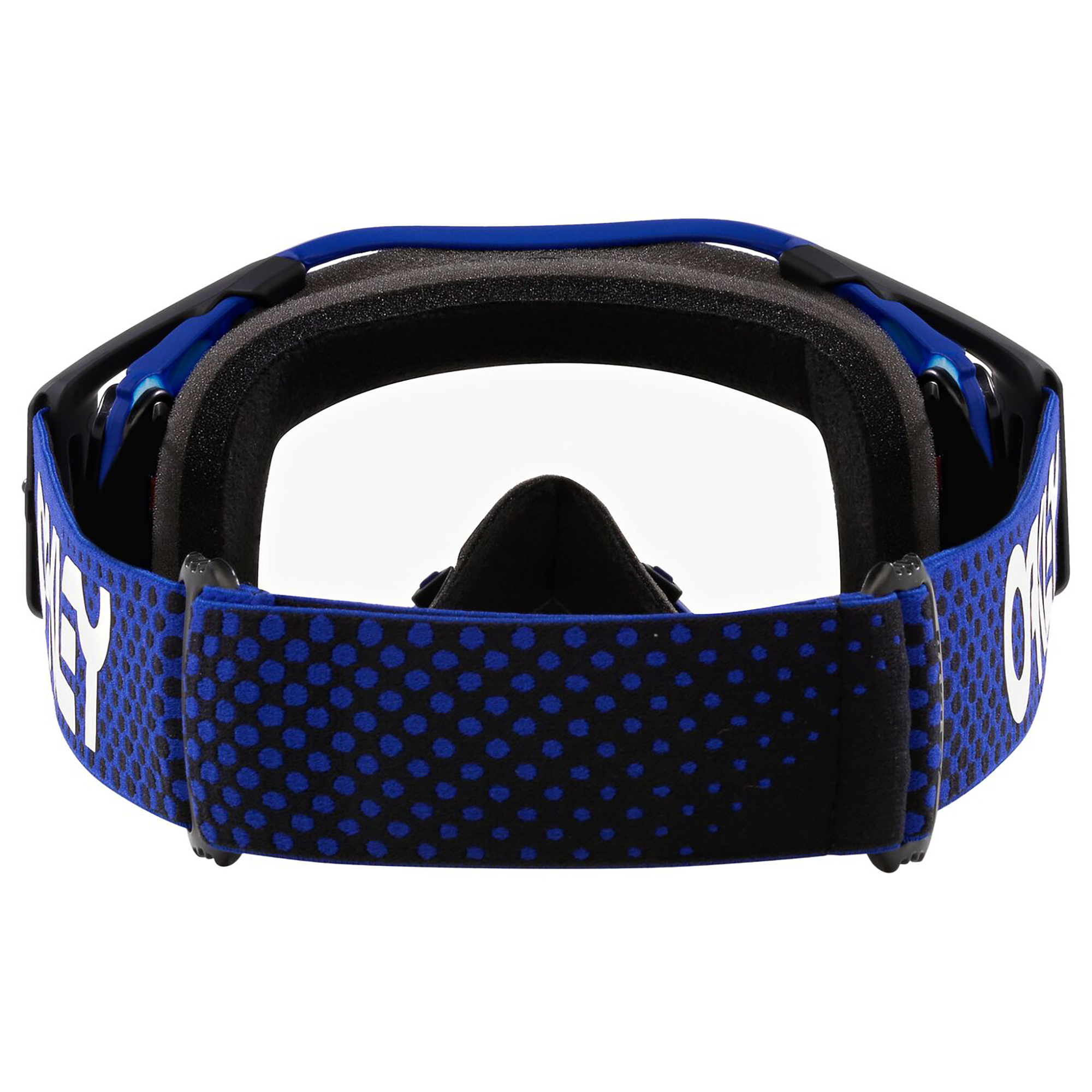 Oakley Airbrake Moto B1B MX Goggles Blue / Clear - FREE UK Shipping, FREE 365 Day Returns | Moto Central