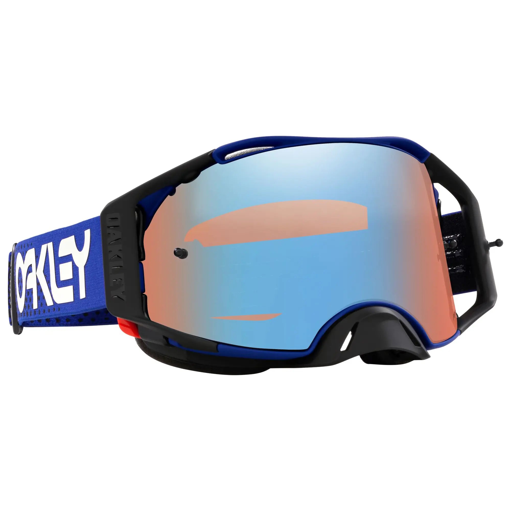 Oakley Airbrake Moto B1B MX Goggles Blue / Sapphire Prizm - FREE UK Shipping, FREE 365 Day Returns | Moto Central