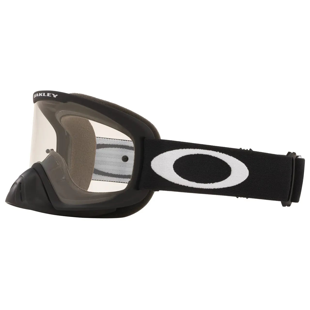 Oakley O Frame 2.0 Pro MX Goggles Matt Black / Clear - FREE UK Shipping, FREE 365 Day Returns | Moto Central