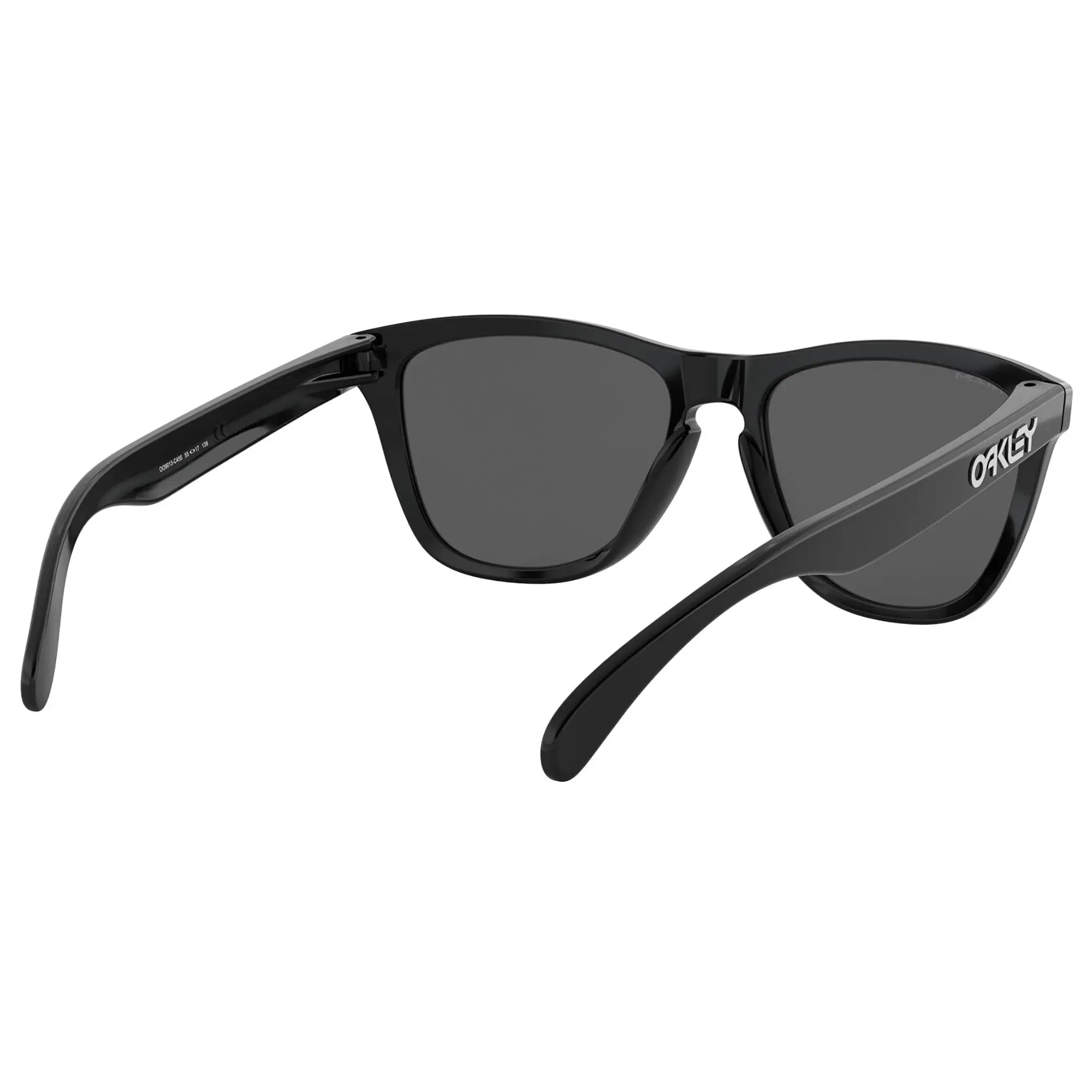Oakley Frogskins Sunglasses Polished Black / Prizm Black Lens - FREE UK Shipping, FREE 365 Day Returns | Moto Central