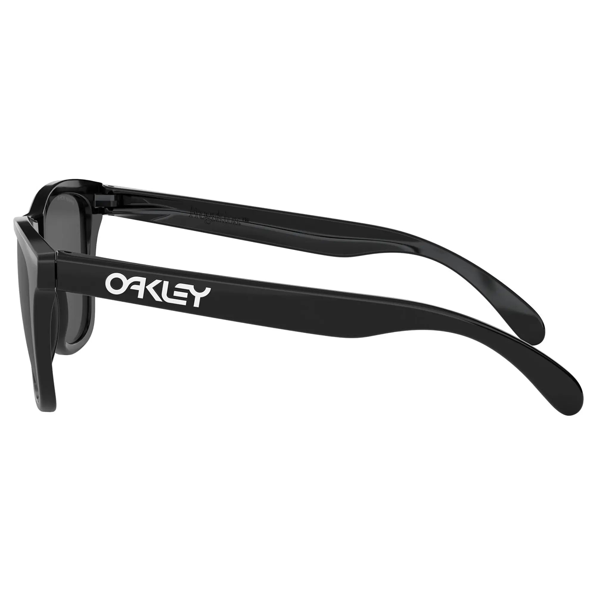 Oakley Frogskins Sunglasses Polished Black / Prizm Black Lens - FREE UK Shipping, FREE 365 Day Returns | Moto Central