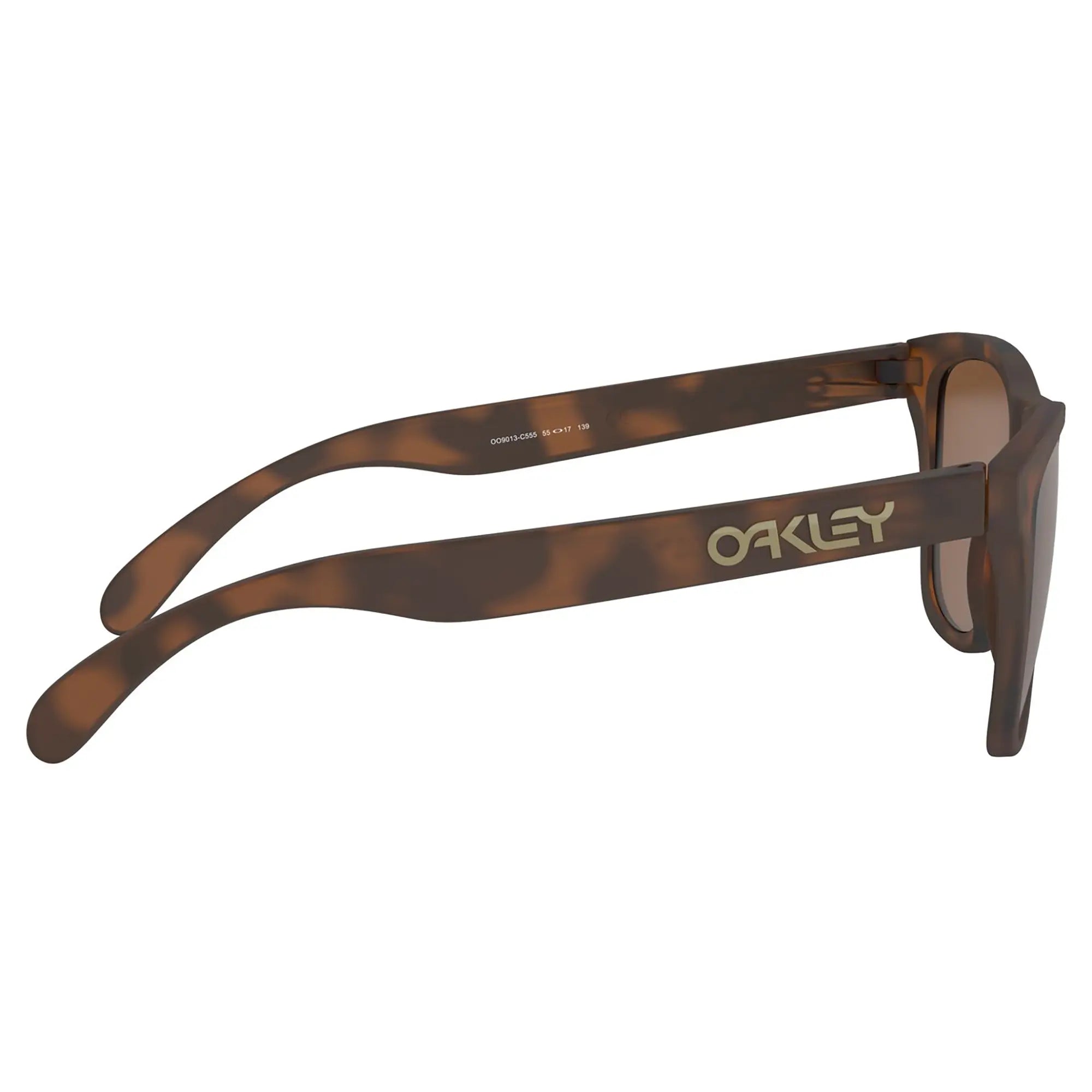 Oakley Frogskins Sunglasses Matt Brown Tortoise / Prizm Tungsten Lens - FREE UK Shipping, FREE 365 Day Returns | Moto Central