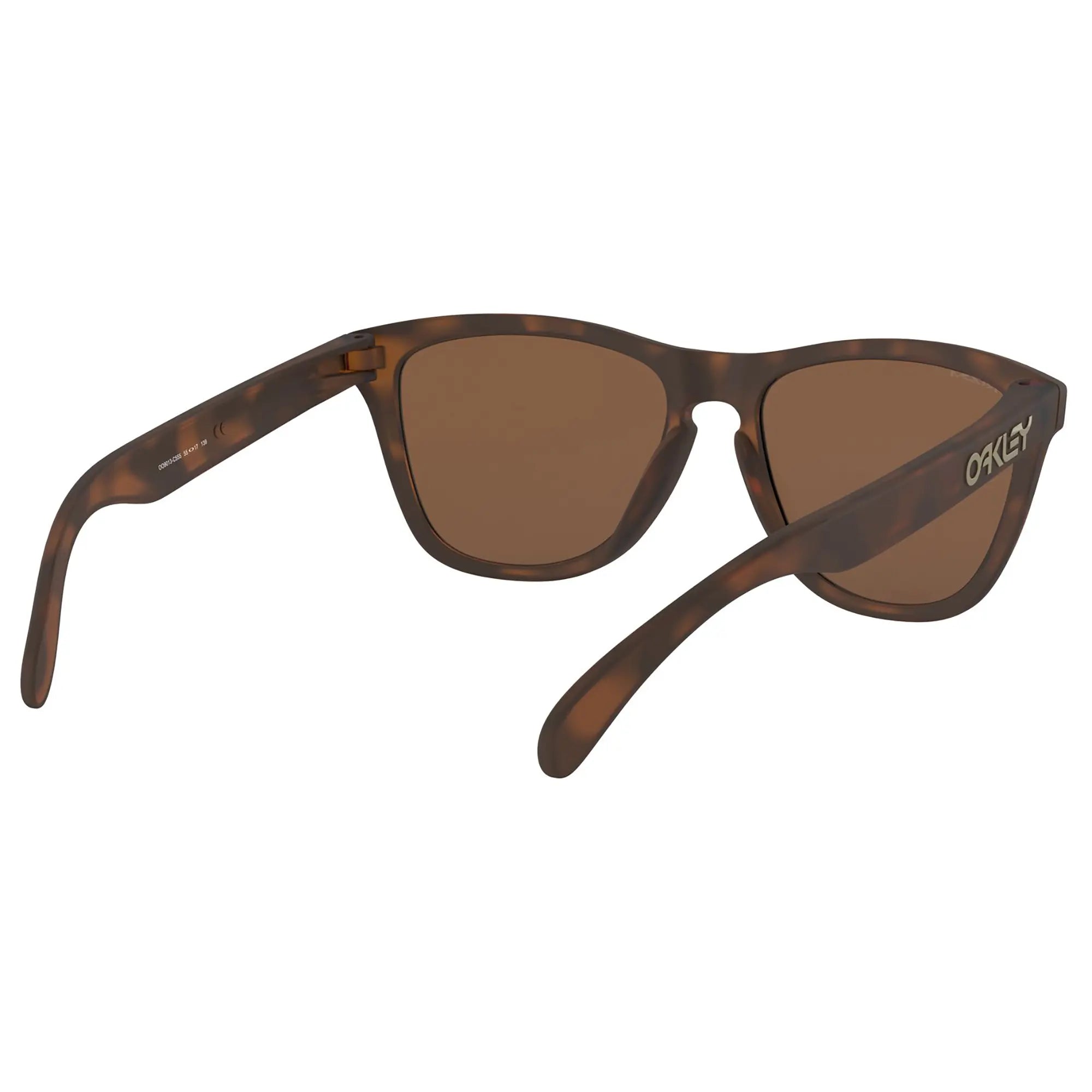 Oakley Frogskins Sunglasses Matt Brown Tortoise / Prizm Tungsten Lens - FREE UK Shipping, FREE 365 Day Returns | Moto Central
