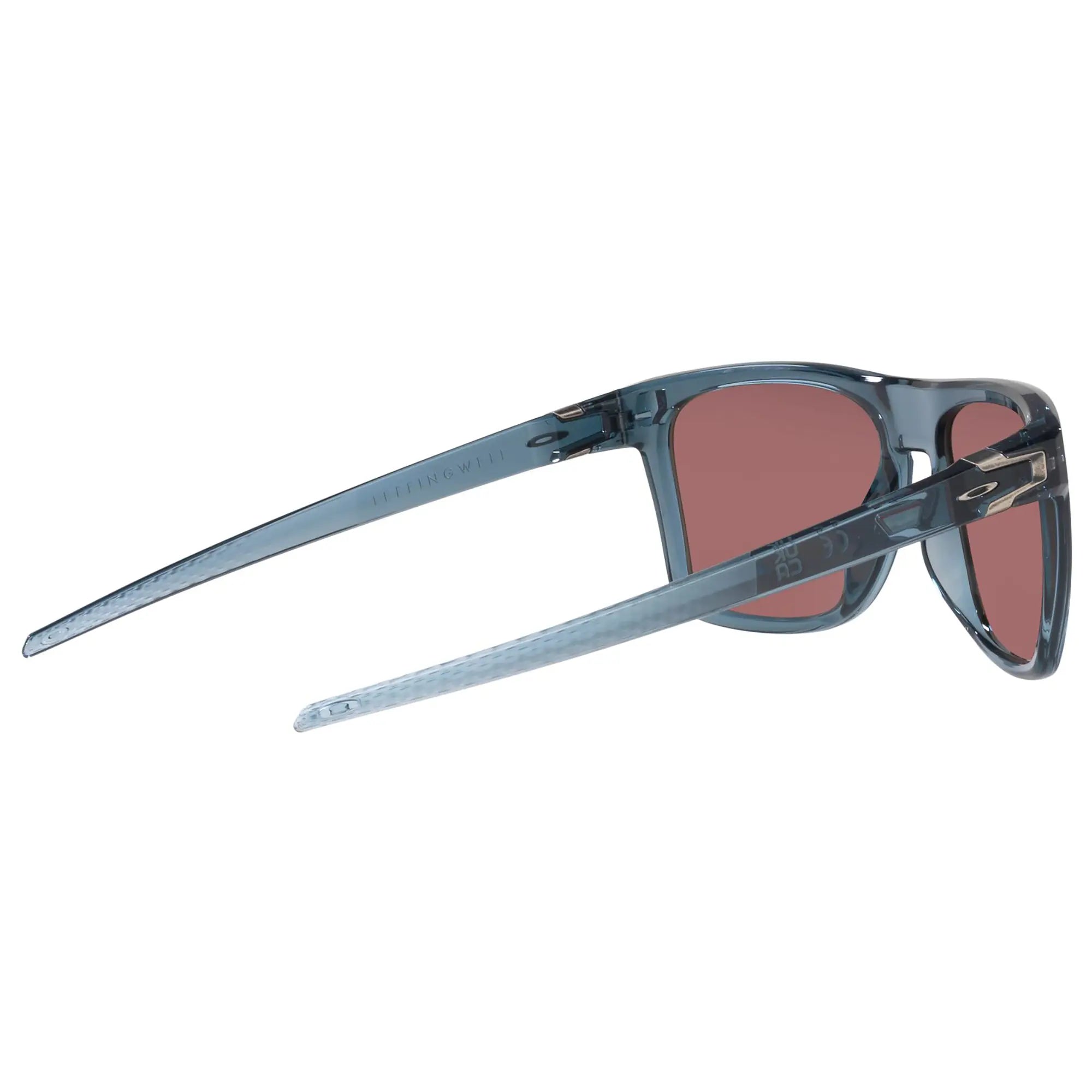 Oakley Leffingwell Sunglasses Crystal Black / Prizm Deep Water Polar Lens - FREE UK Shipping, FREE 365 Day Returns | Moto Central