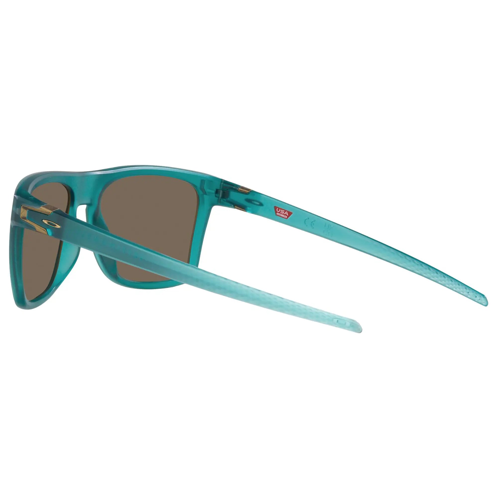 Oakley Leffingwell Sunglasses Matt Artic Surf / Prizm 24k Polarized Lens - FREE UK Shipping, FREE 365 Day Returns | Moto Central