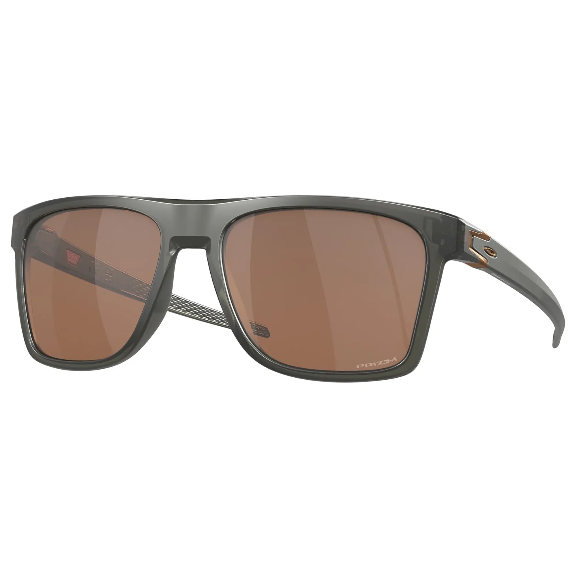 Oakley Leffingwell Sunglasses Matt Grey Smoke / Prizm Tungsten Lens - FREE UK Shipping, FREE 365 Day Returns | Moto Central