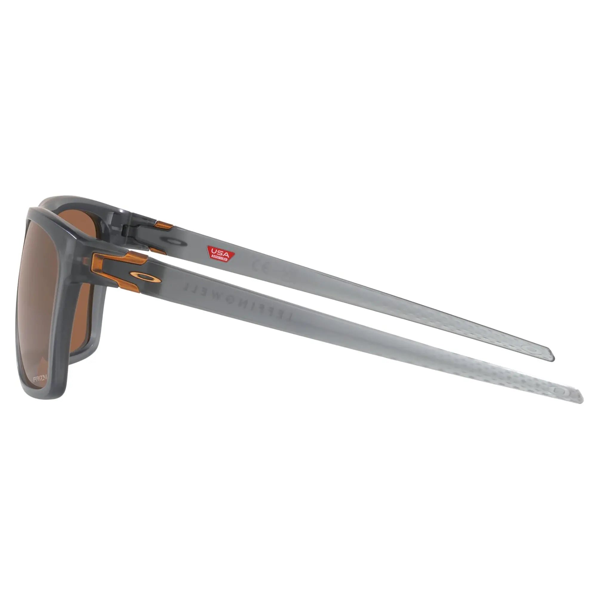 Oakley Leffingwell Sunglasses Matt Grey Smoke / Prizm Tungsten Lens - FREE UK Shipping, FREE 365 Day Returns | Moto Central