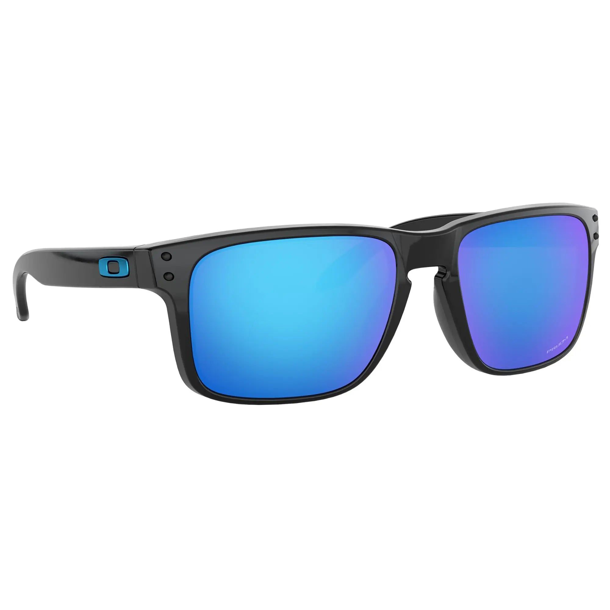 Oakley Holbrook Sunglasses Polished Black / Prizm Sapphire Lens - FREE UK Shipping, FREE 365 Day Returns | Moto Central