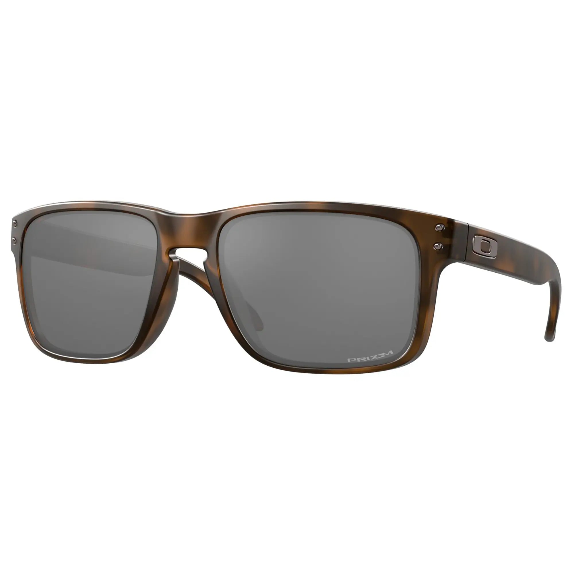 Oakley Holbrook Sunglasses Matt Brown Tortoise / Prizm Black Lens - FREE UK Shipping, FREE 365 Day Returns | Moto Central