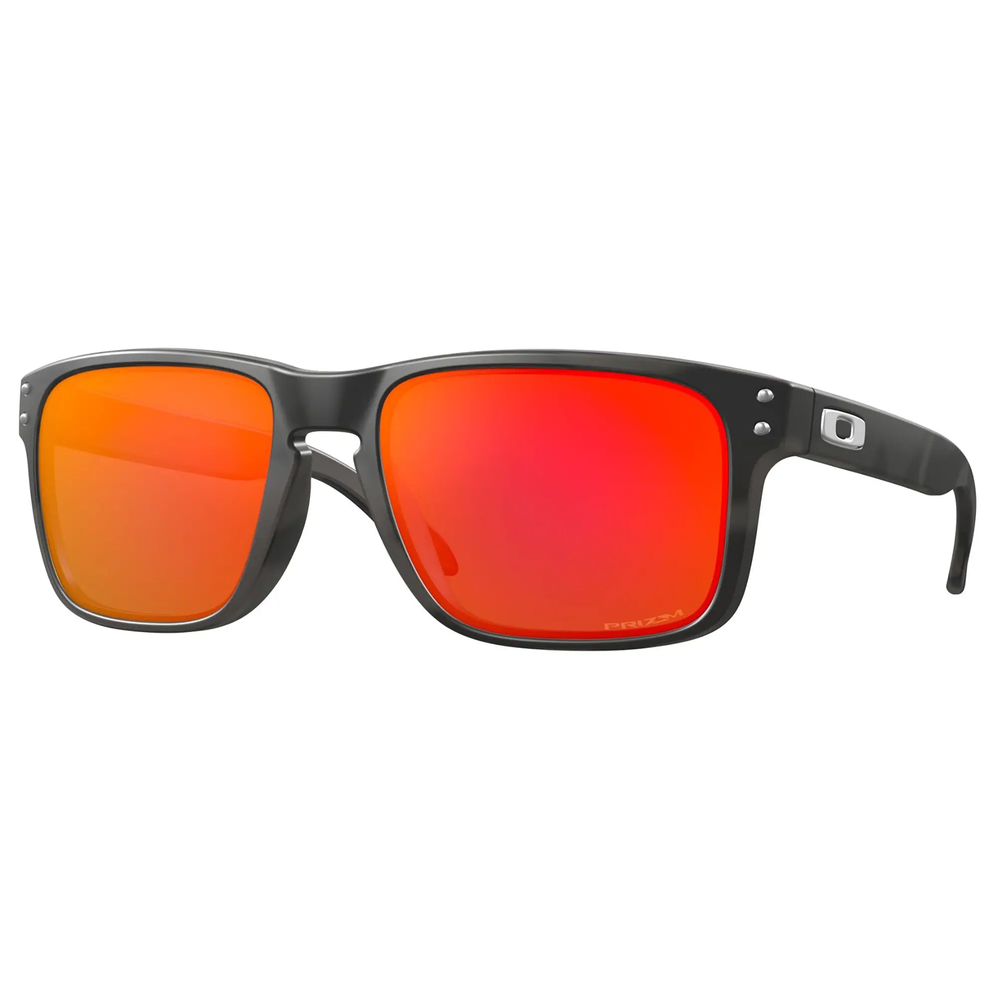 Oakley Holbrook Sunglasses Matt Black Camo / Prizm Ruby Lens - FREE UK Shipping, FREE 365 Day Returns | Moto Central