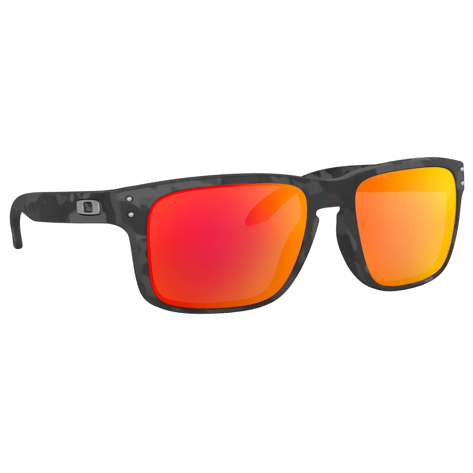 Oakley Holbrook Sunglasses Matt Black Camo / Prizm Ruby Lens - FREE UK Shipping, FREE 365 Day Returns | Moto Central