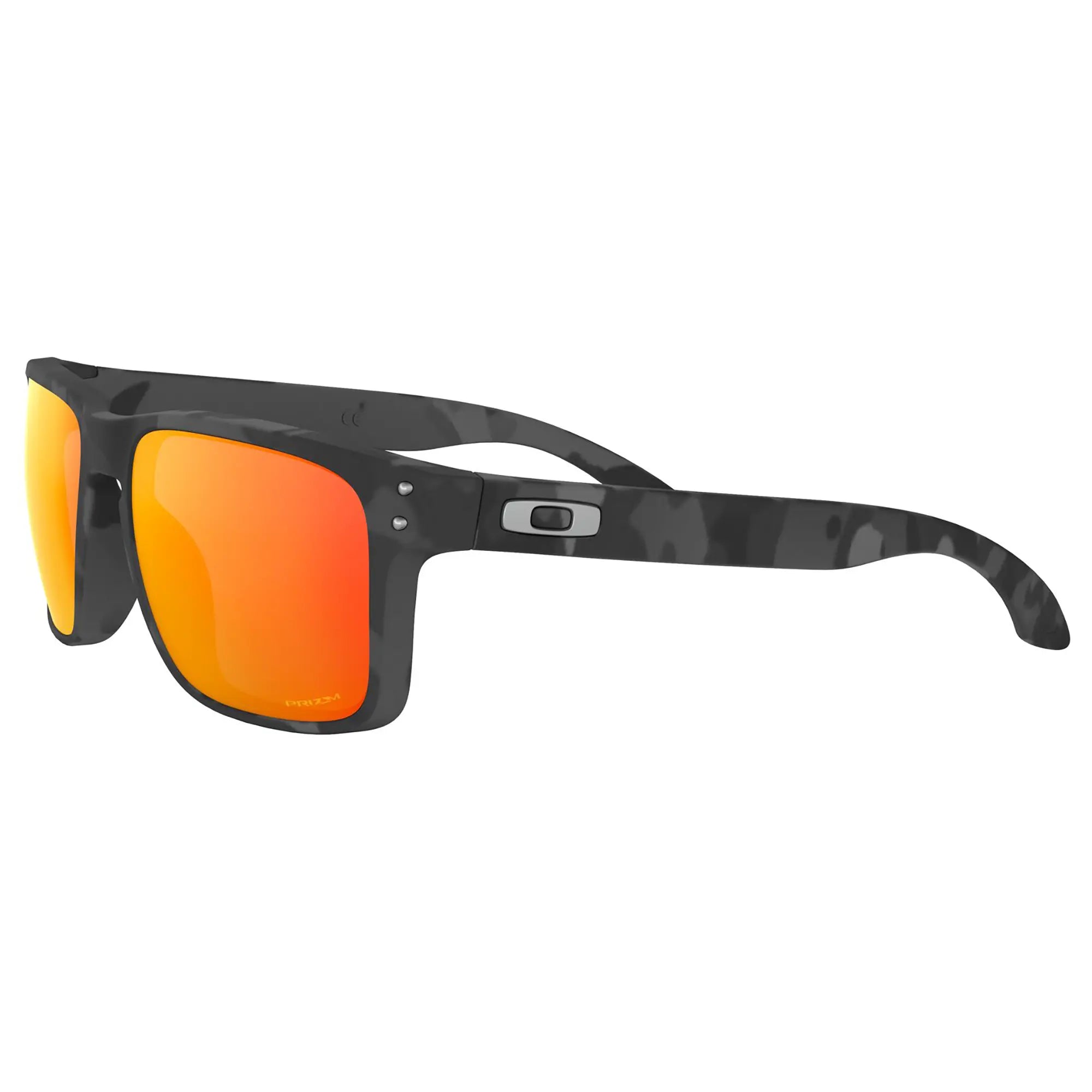 Oakley Holbrook Sunglasses Matt Black Camo / Prizm Ruby Lens - FREE UK Shipping, FREE 365 Day Returns | Moto Central