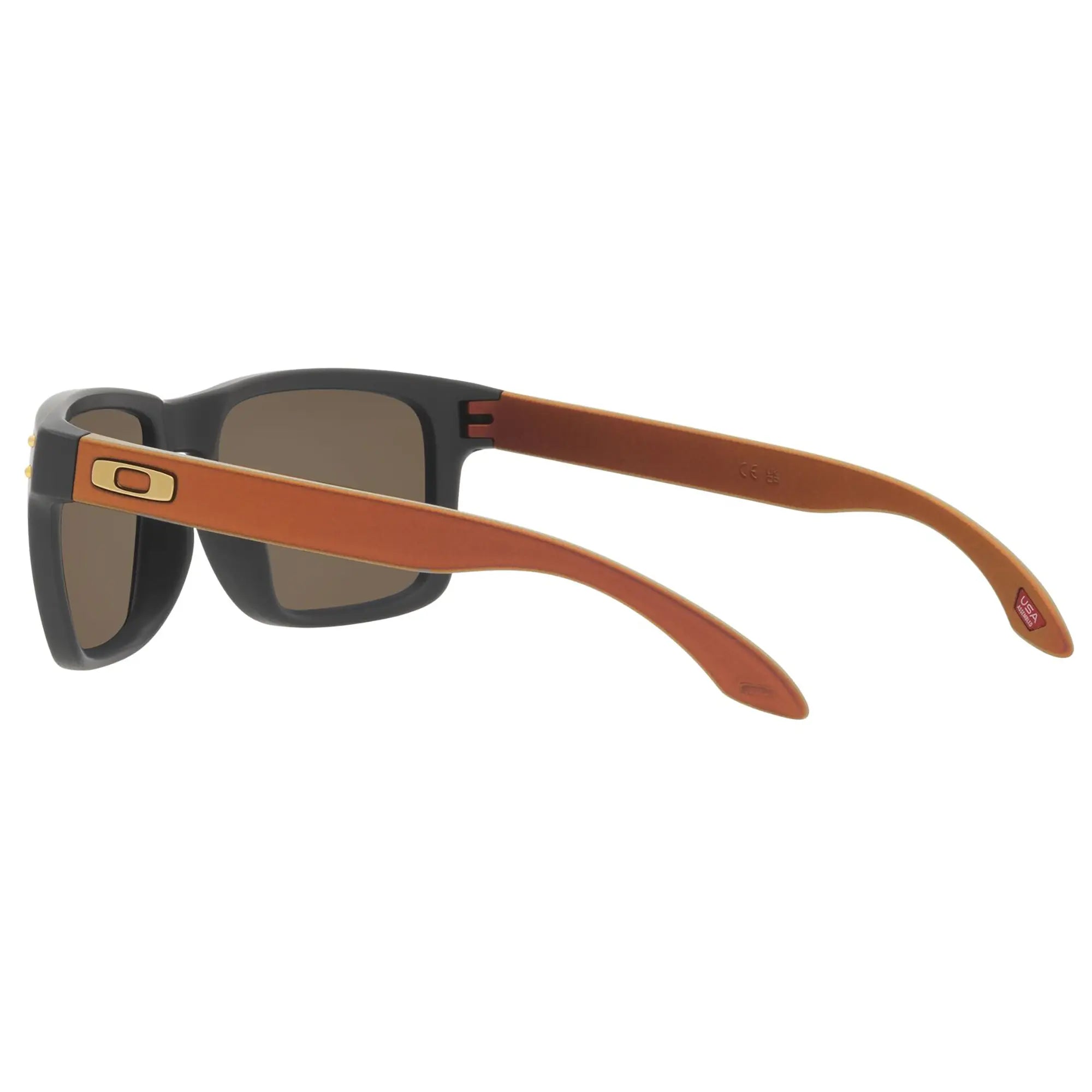 Oakley Holbrook Sunglasses Matt Carbon / Prizm 24k Polarized Lens - FREE UK Shipping, FREE 365 Day Returns | Moto Central