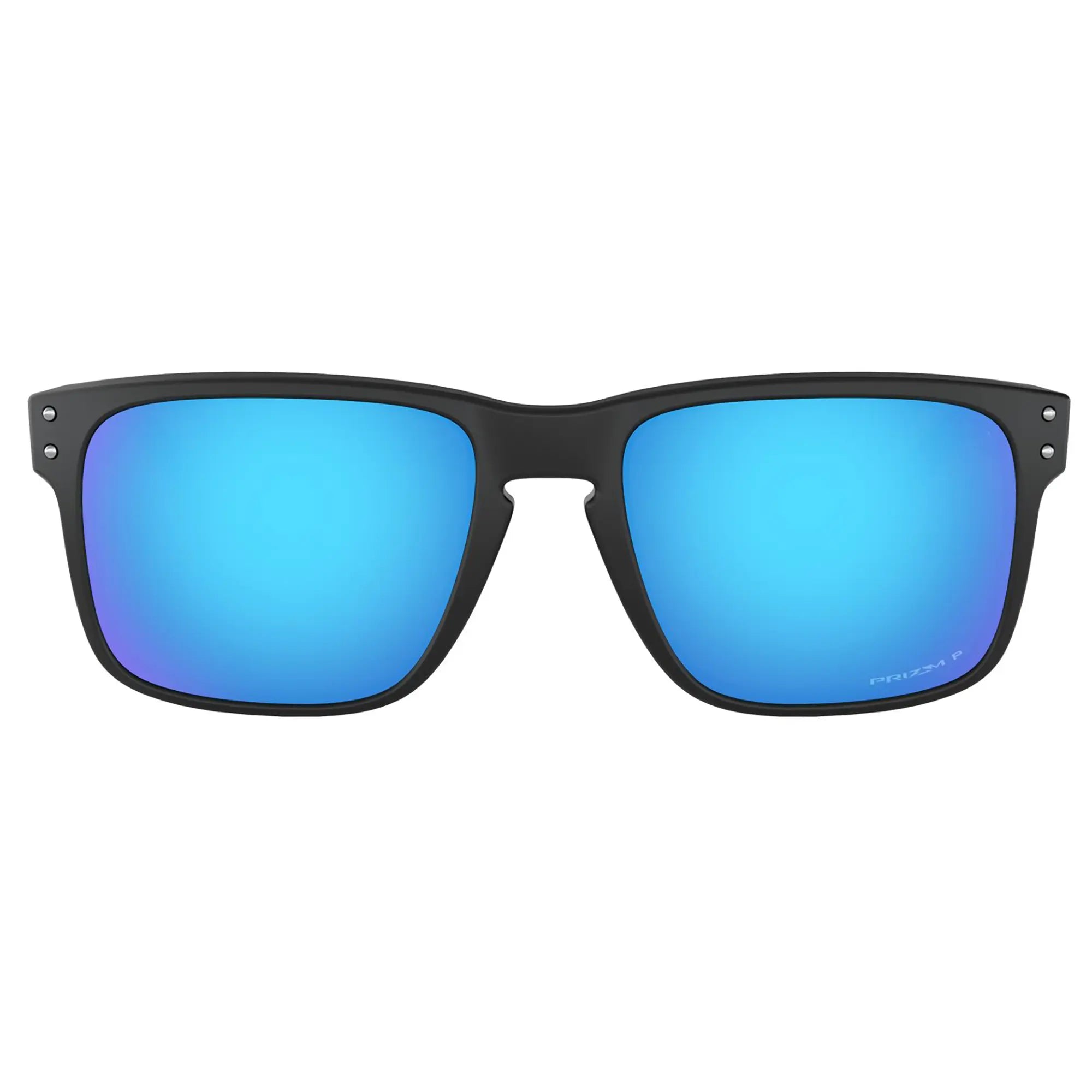 Oakley Holbrook Sunglasses Matt Black / Prizm Sapphire Iridium Polar Lens - FREE UK Shipping, FREE 365 Day Returns | Moto Central
