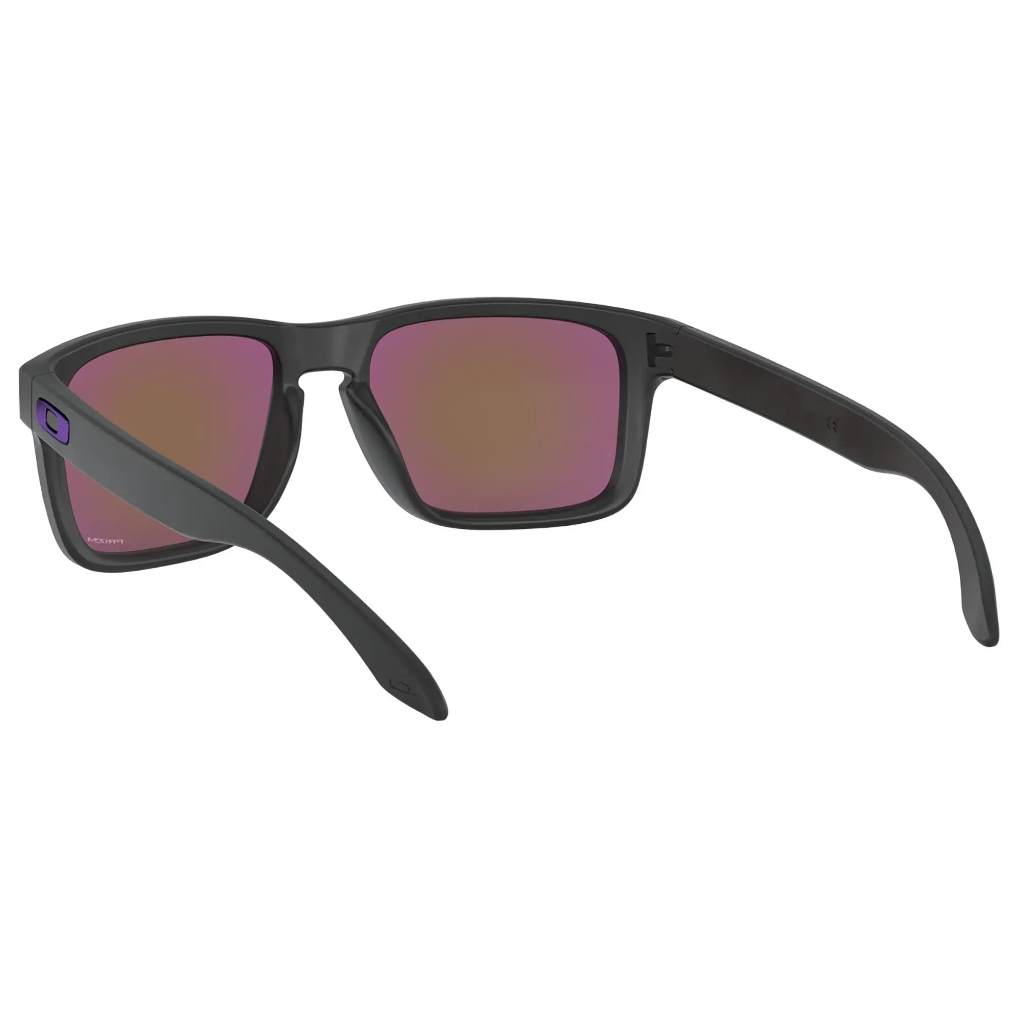 Oakley Holbrook Sunglasses Matt Black / Prizm Violet Lens - FREE UK Shipping, FREE 365 Day Returns | Moto Central