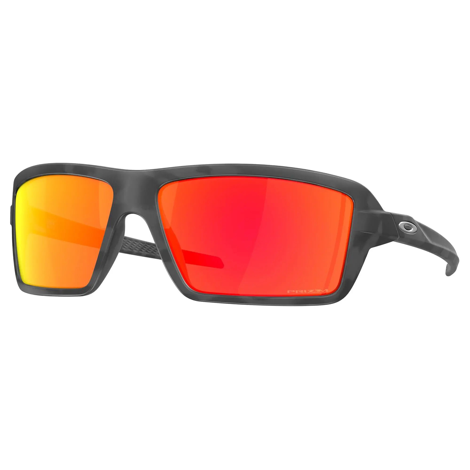 Oakley Cables Sunglasses Black Camo / Prizm Ruby Lens - FREE UK Shipping, FREE 365 Day Returns | Moto Central